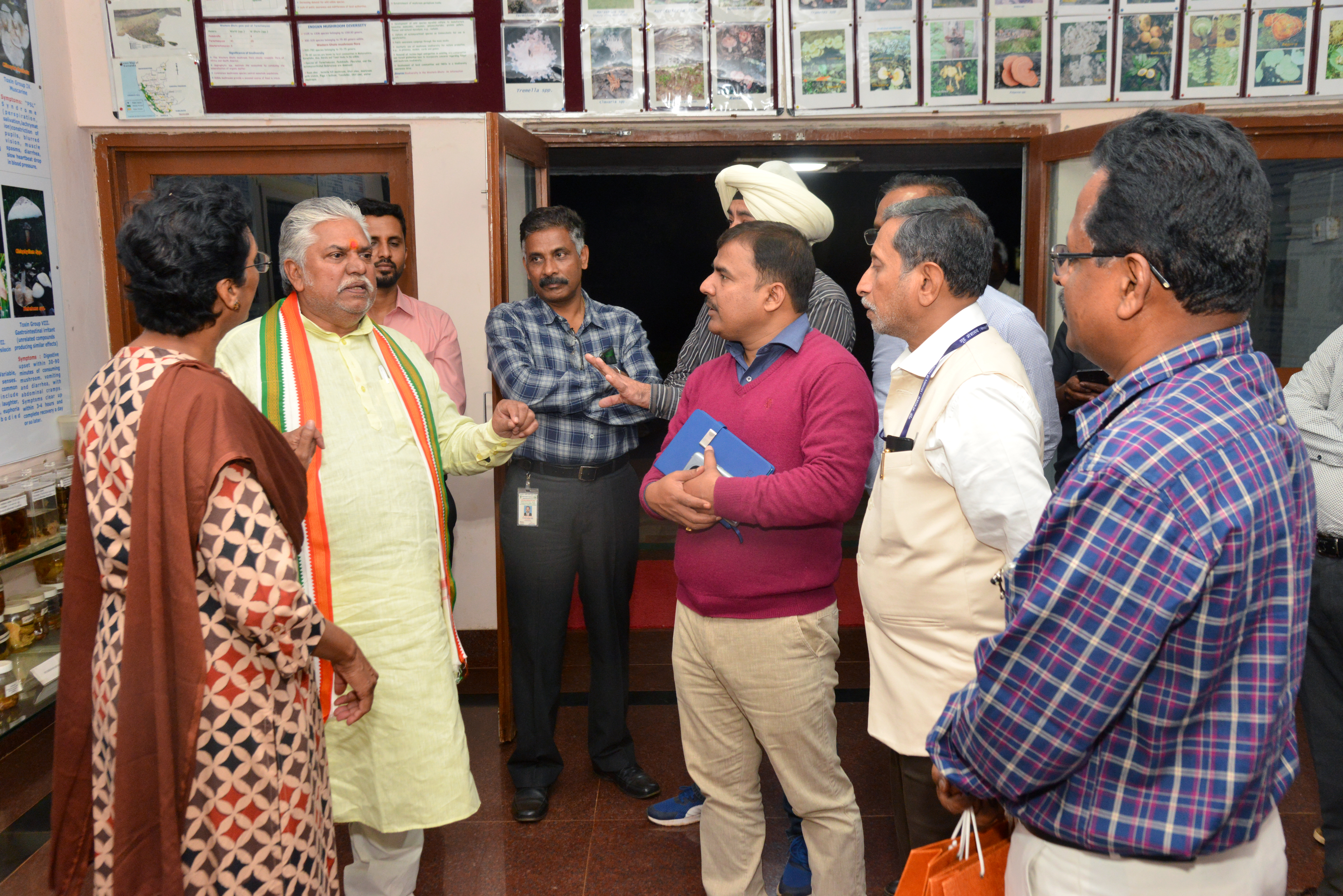 Hon’ble Agriculture Minister, Government of Bihar visited ICAR-IIHR, Bengaluru