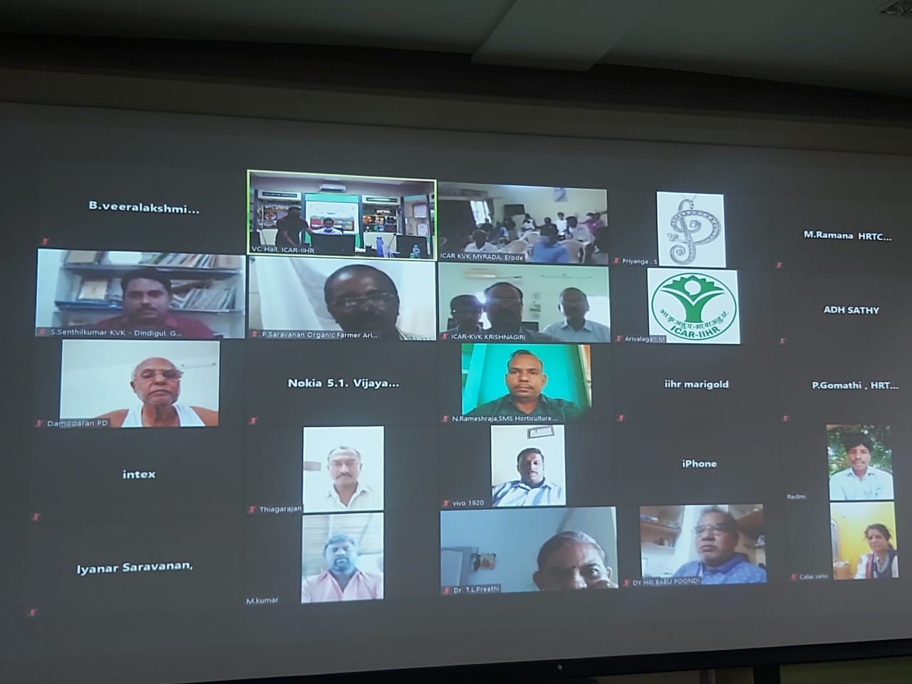 Awareness Programme on Newly Developed Marigold Hybrids was organized on 17.04.2021