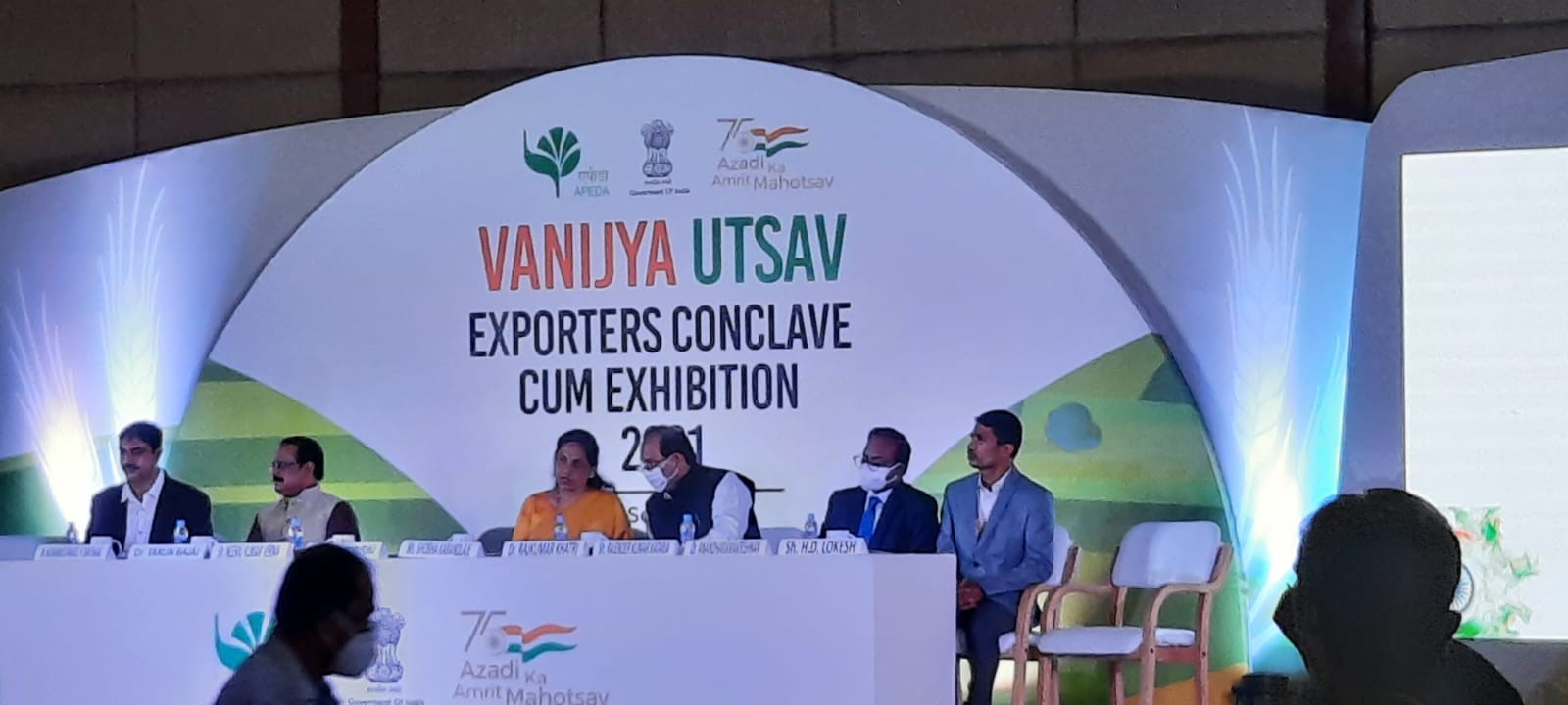 ICAR-IIHR participated in Vanijya Utsav Exporters Conclave cum Exhibition -2021