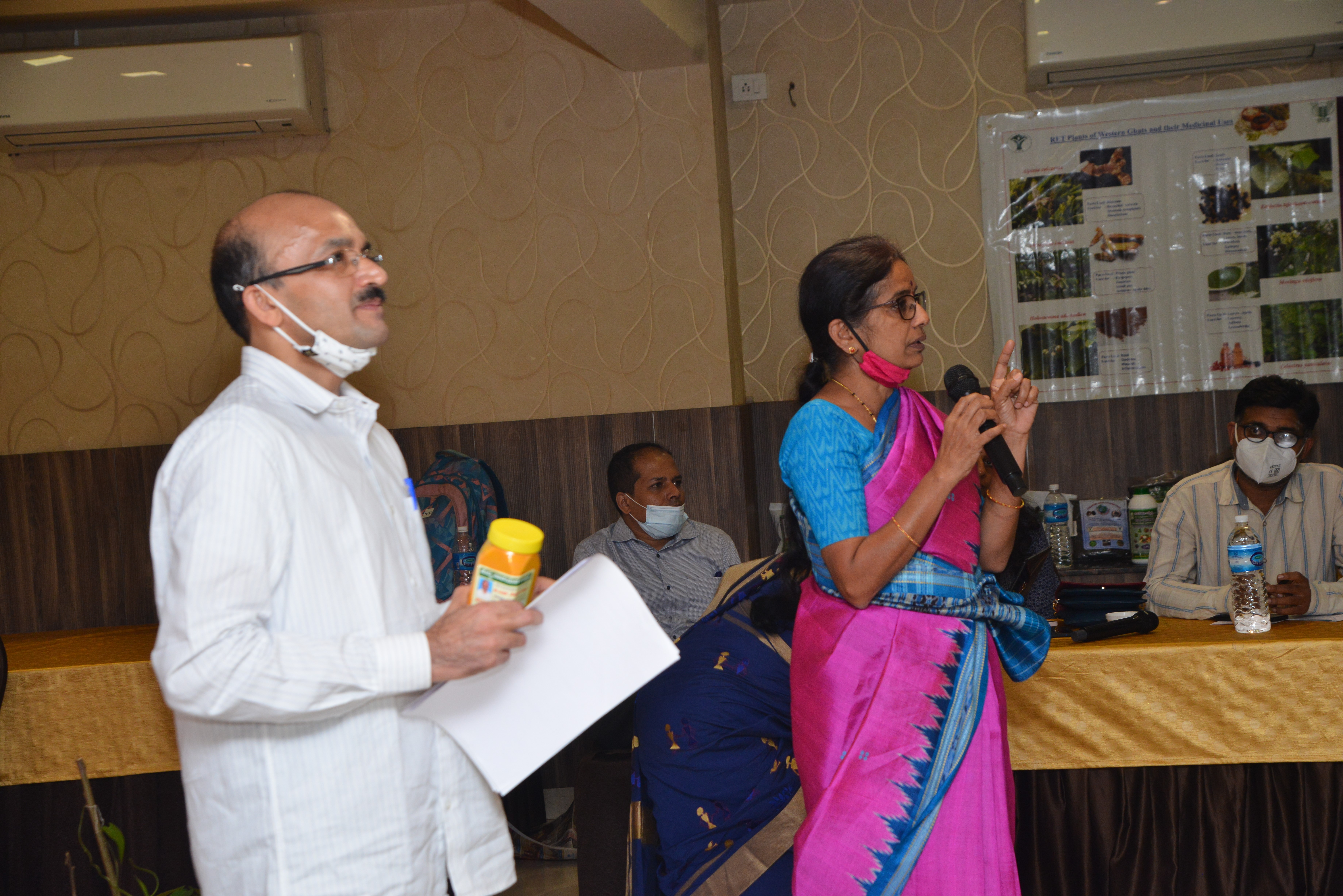 One day training workshop on “Voluntary Certification Scheme for Medicinal Plant Produce” on 27-10-2021