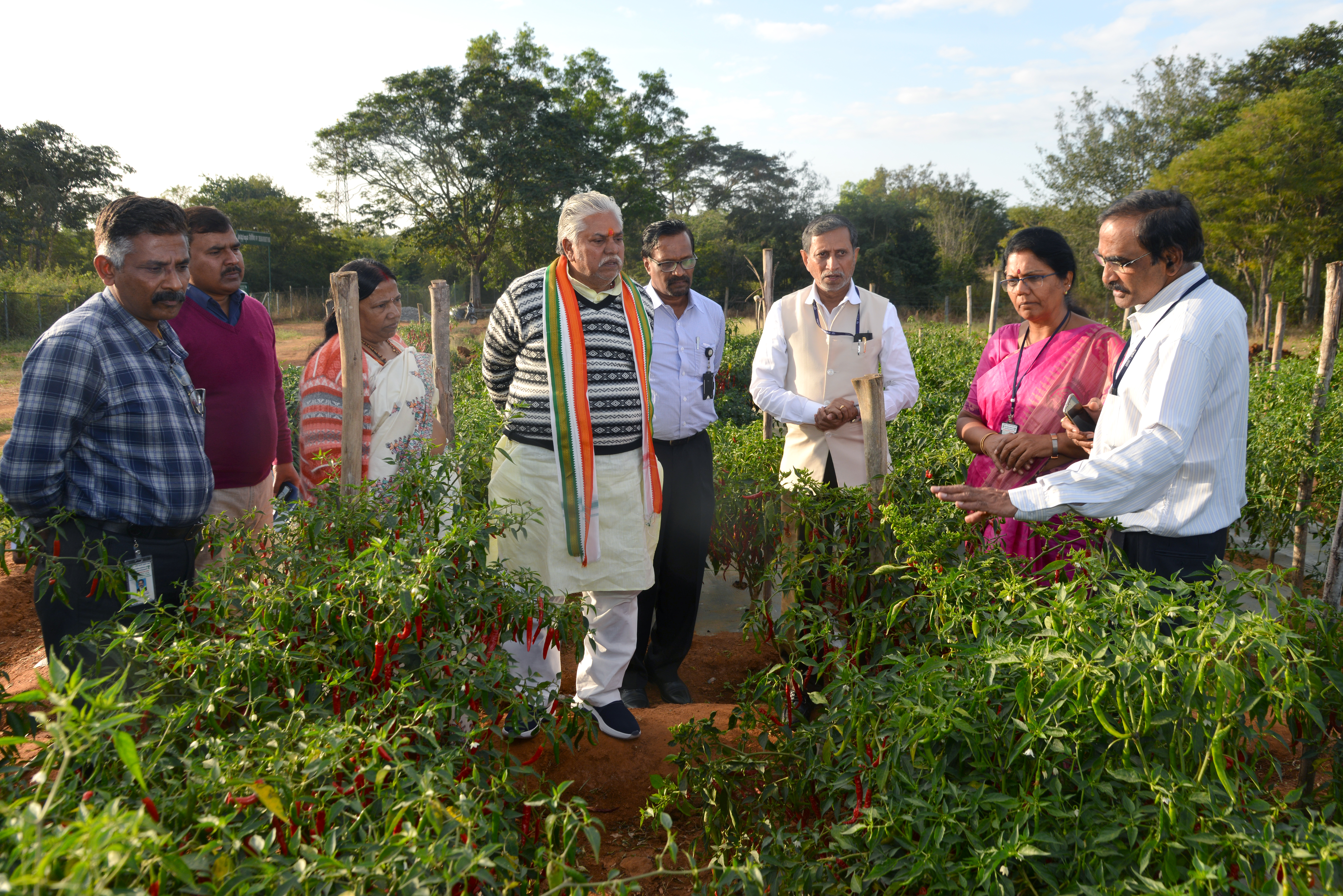 Hon’ble Agriculture Minister, Government of Bihar visited ICAR-IIHR, Bengaluru