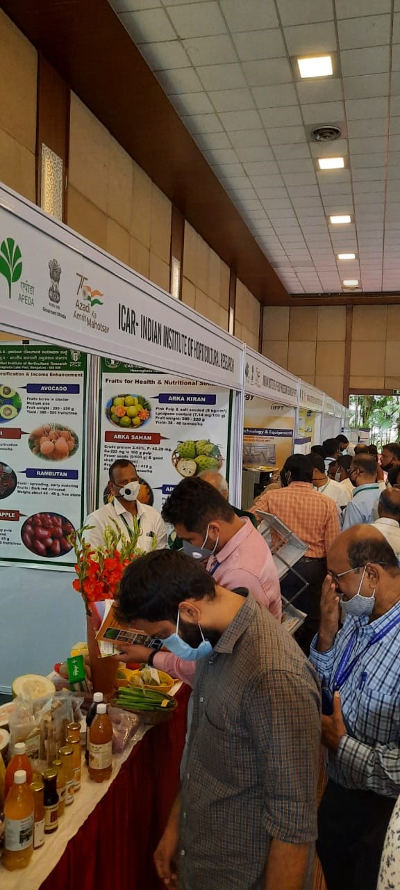 ICAR-IIHR participated in Vanijya Utsav Exporters Conclave cum Exhibition -2021