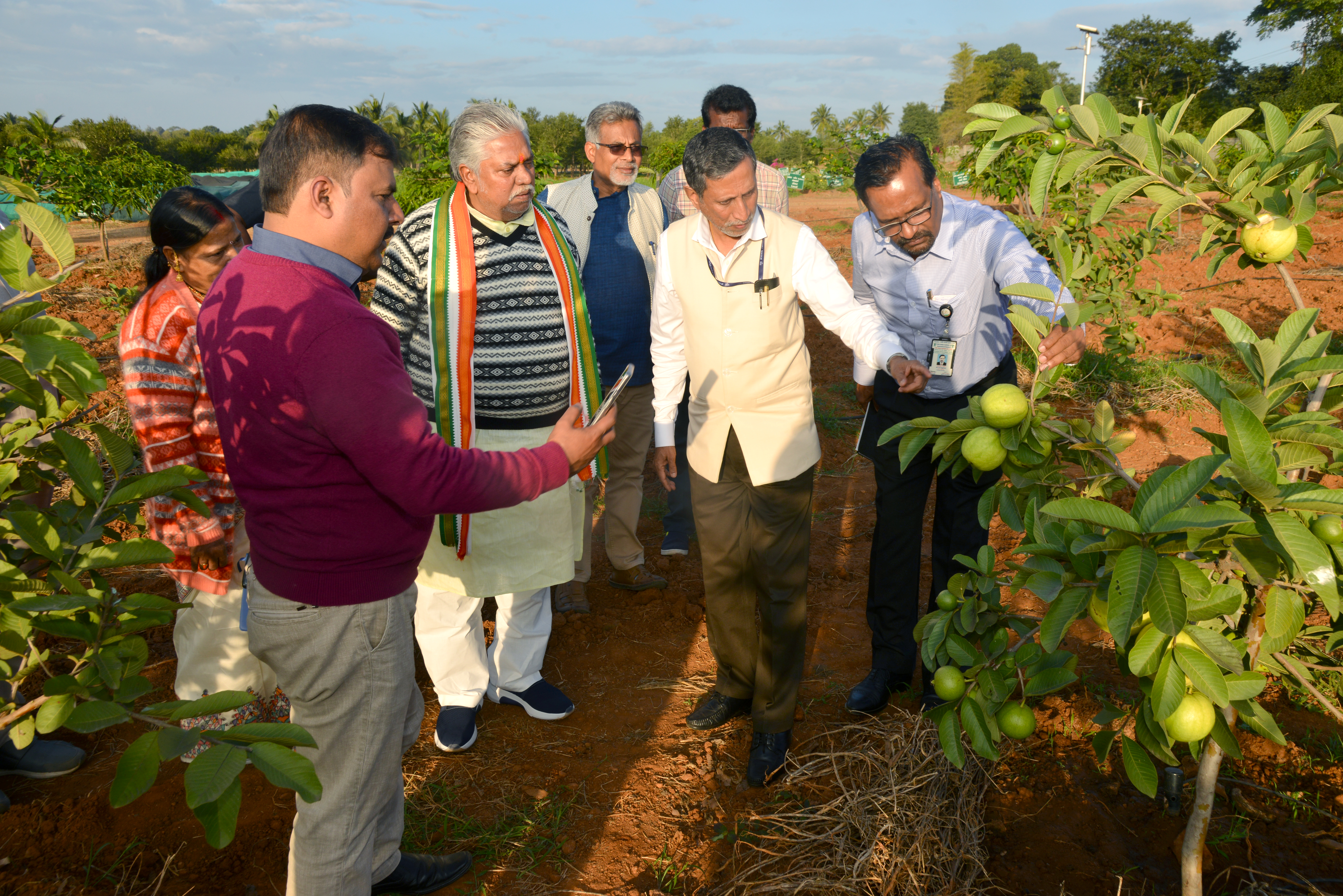 Hon’ble Agriculture Minister, Government of Bihar visited ICAR-IIHR, Bengaluru