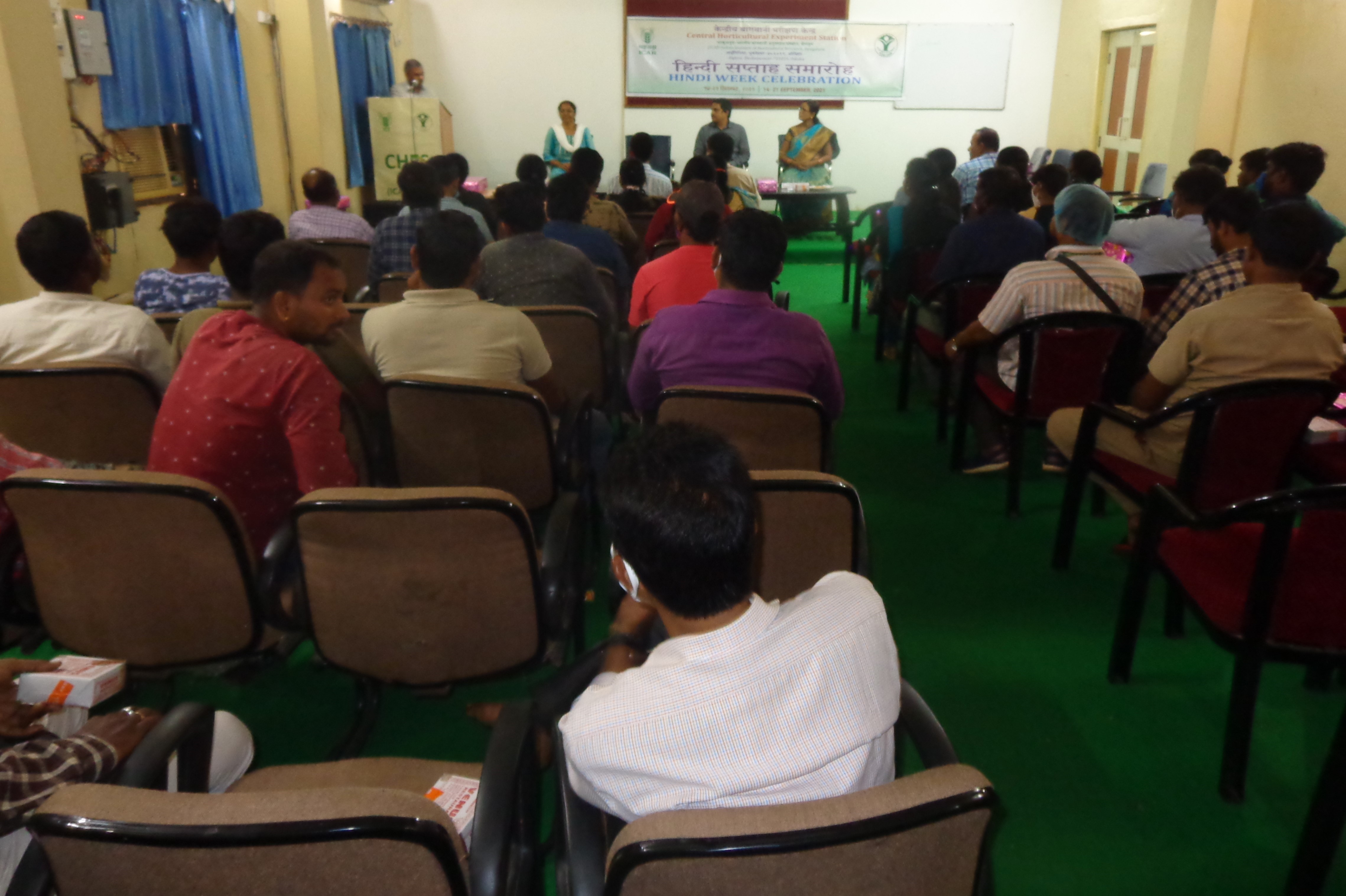 Central Horticultural Experiment Station,  ICAR-IIHR Bhubaneswar observed ‘Hindi Week’