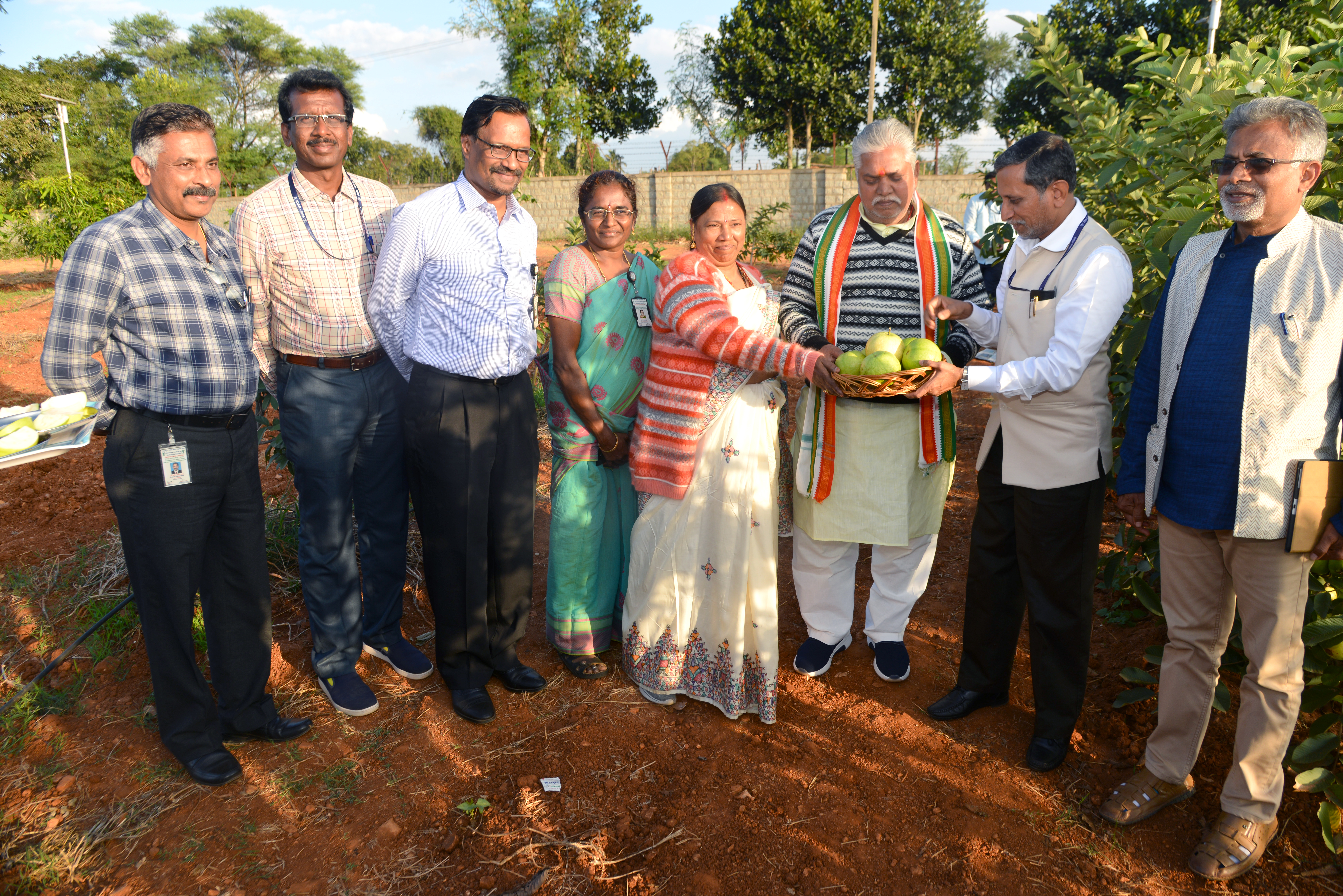 Hon’ble Agriculture Minister, Government of Bihar visited ICAR-IIHR, Bengaluru