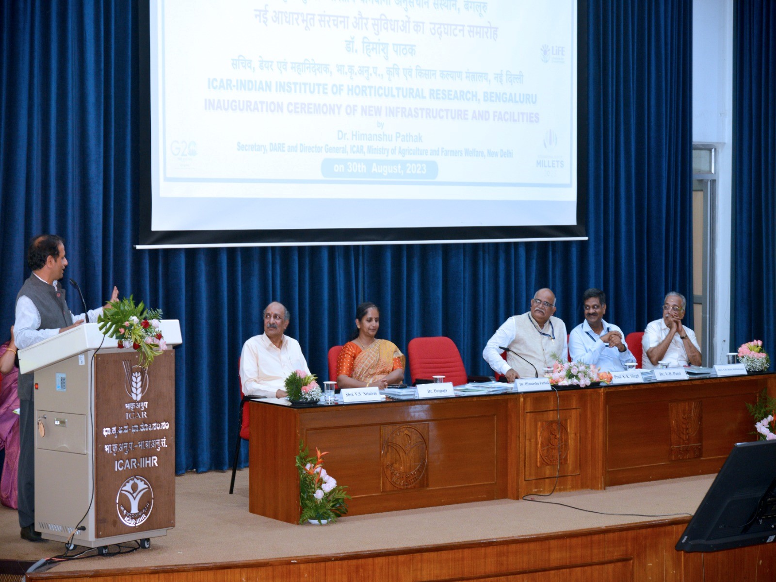 Inauguration of New Buildings and Facilities at ICAR-IIHR: A Milestone for Horticultural Advancement