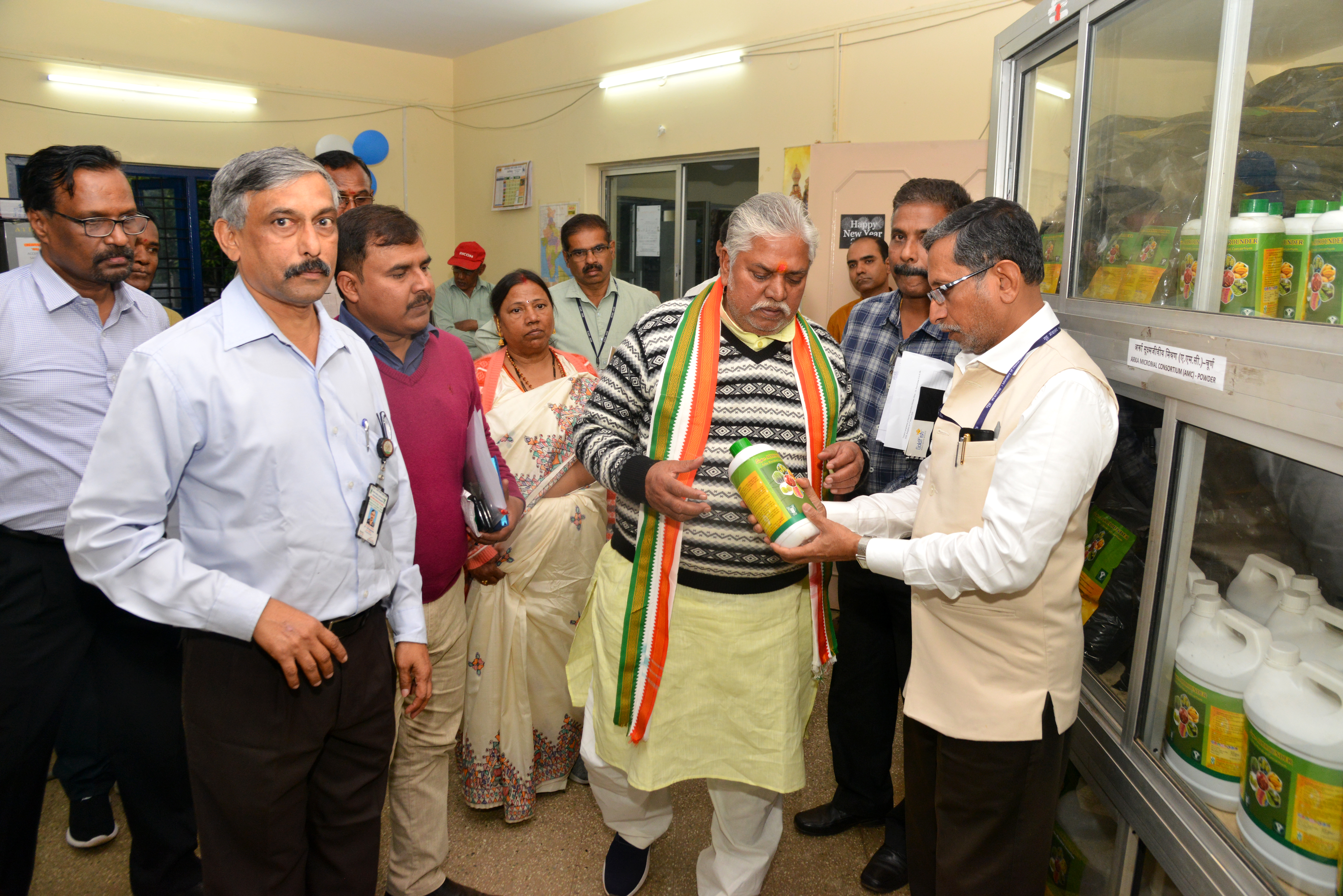 Hon’ble Agriculture Minister, Government of Bihar visited ICAR-IIHR, Bengaluru
