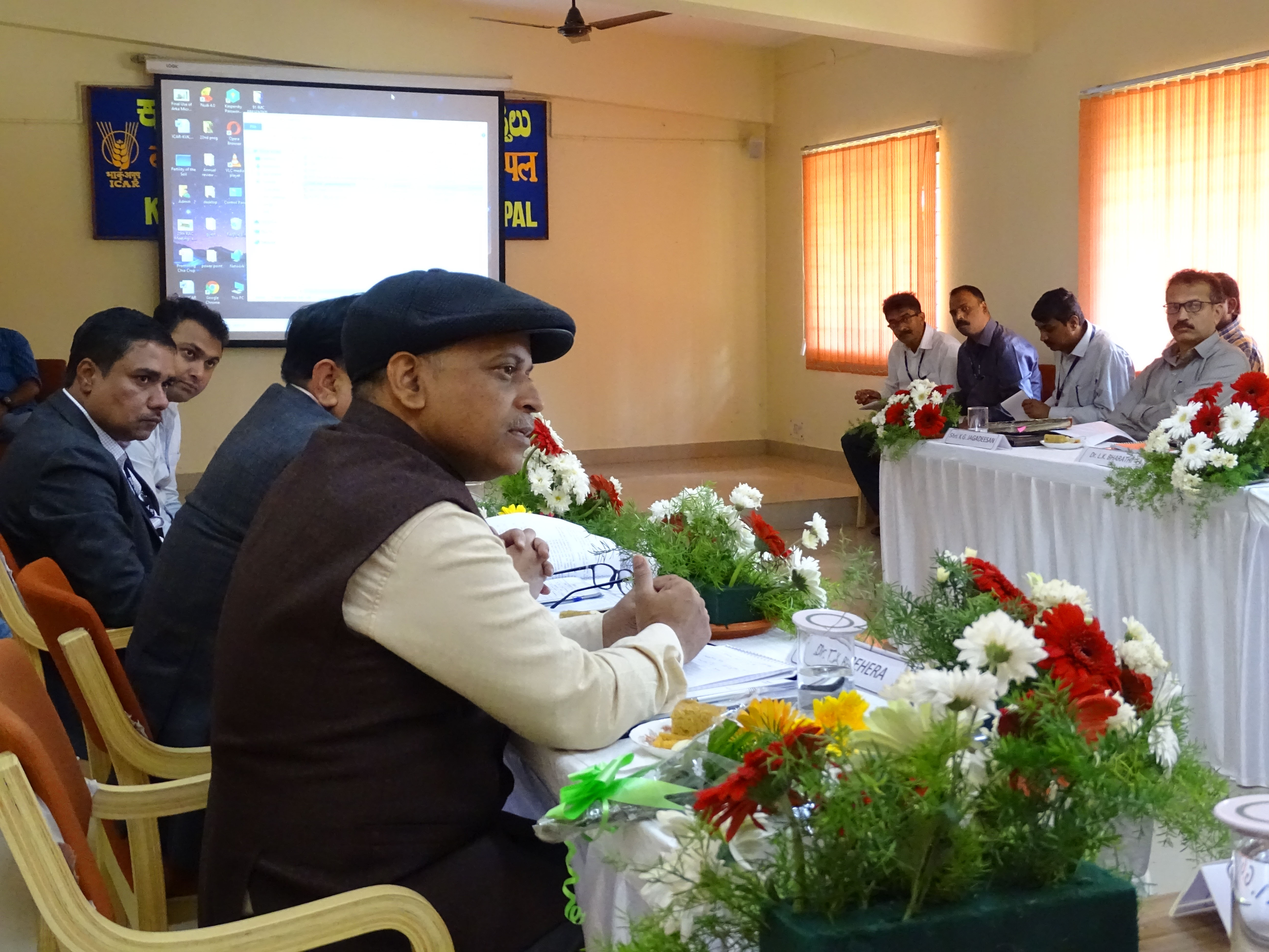 91st Institute Management Committee meeting of ICAR-IIHR, Bengaluru  held at KVK Gonikoppal, Kodagu
