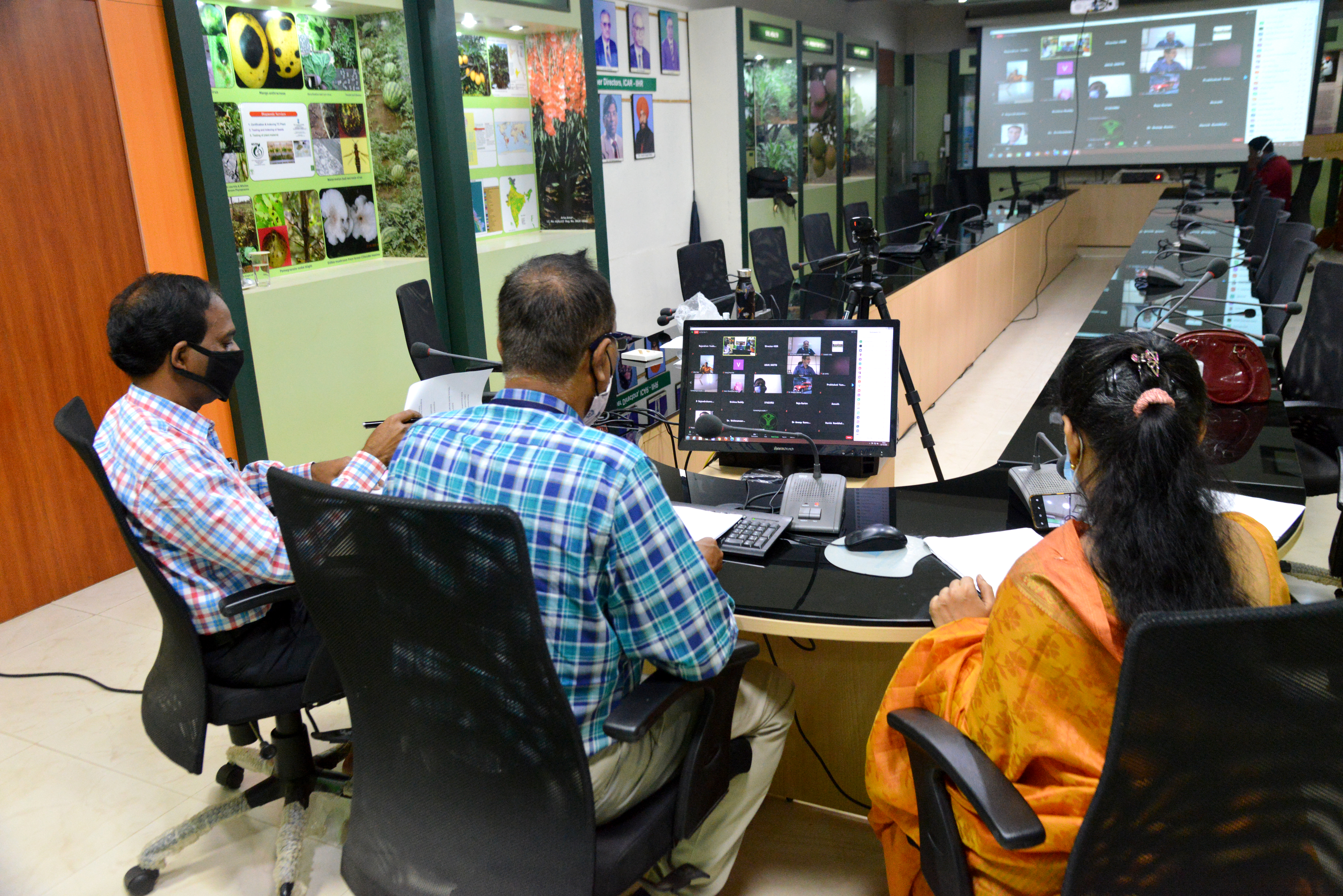 Online Training Programme on “Effective Health Management for Enhancing Work Efficiency of ICAR Employees” on 22/10/2020 at ICAR-IIHR