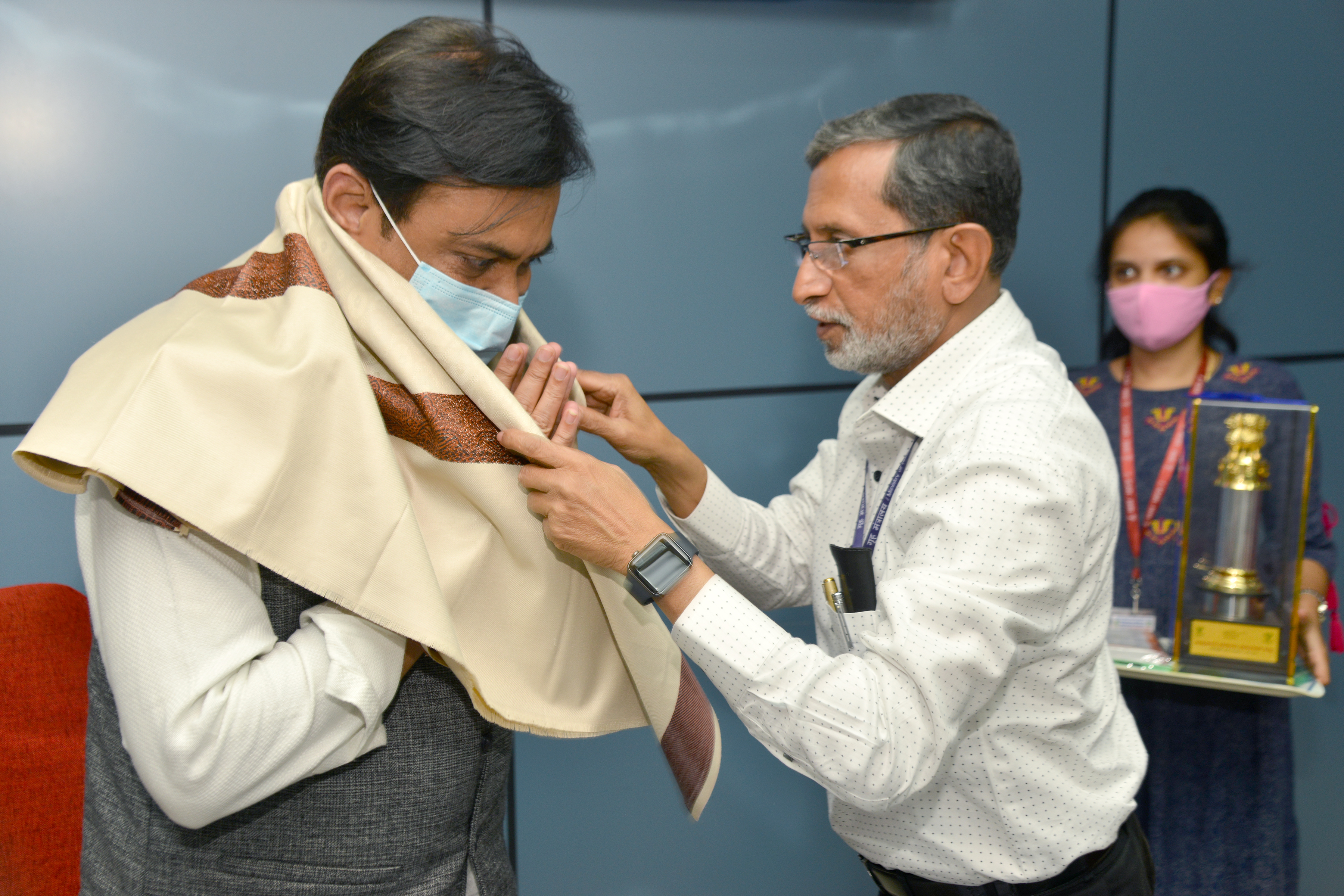 Visit of Sri. G.V.L. Narasimha Rao, Hon’ble Member of Parliament (Rajya Sabha); Member, Spices Board and Chairman, Chilli Task Force Committee, to ICAR-IIHR on 2nd November, 2020