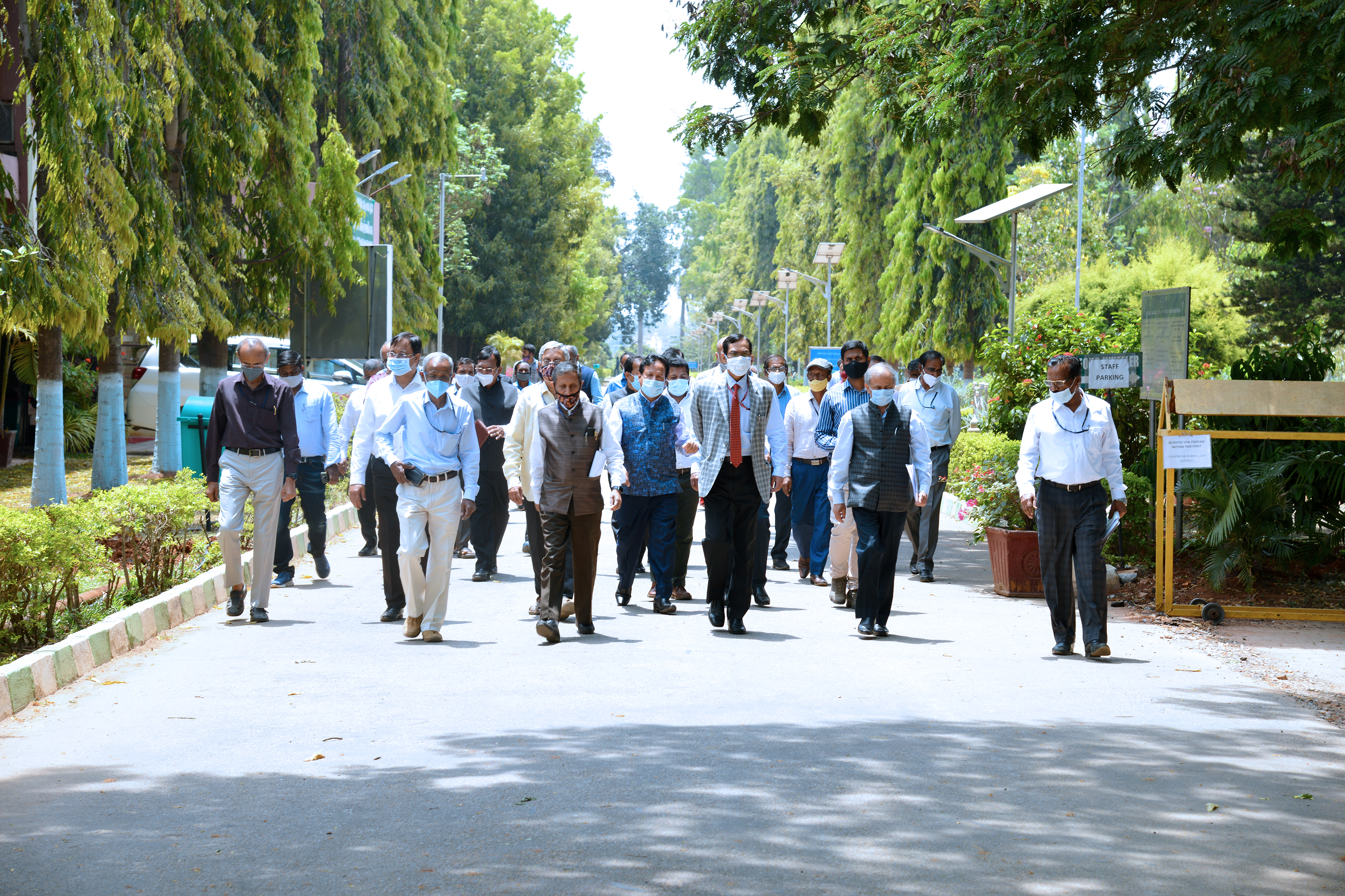 Inauguration of Golden Jubilee Building and Project Coordinator (Fruits) Building at ICAR-IIHR, Bengaluru on 20th March, 2021