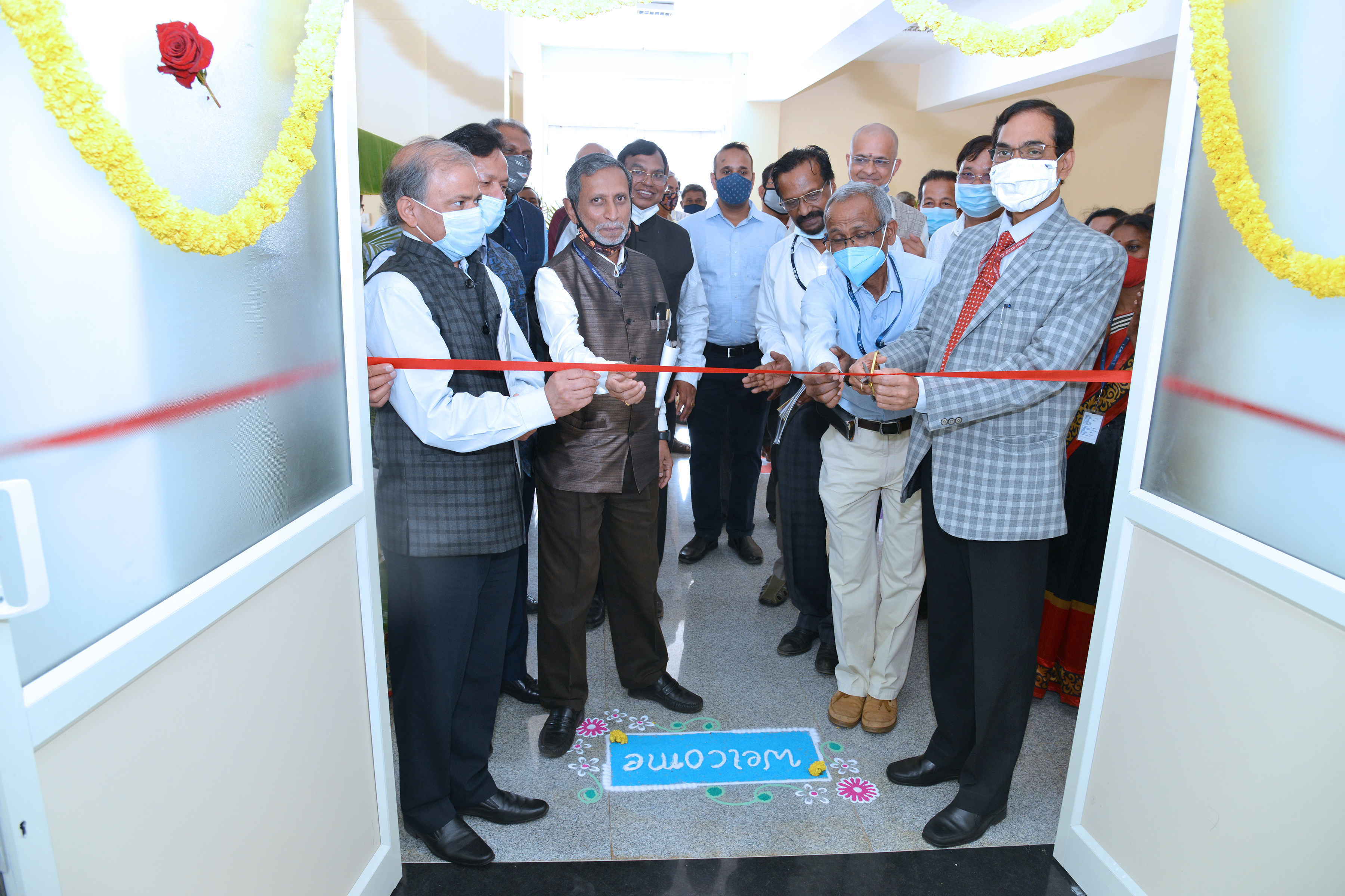 Inauguration of Golden Jubilee Building and Project Coordinator (Fruits) Building at ICAR-IIHR, Bengaluru on 20th March, 2021