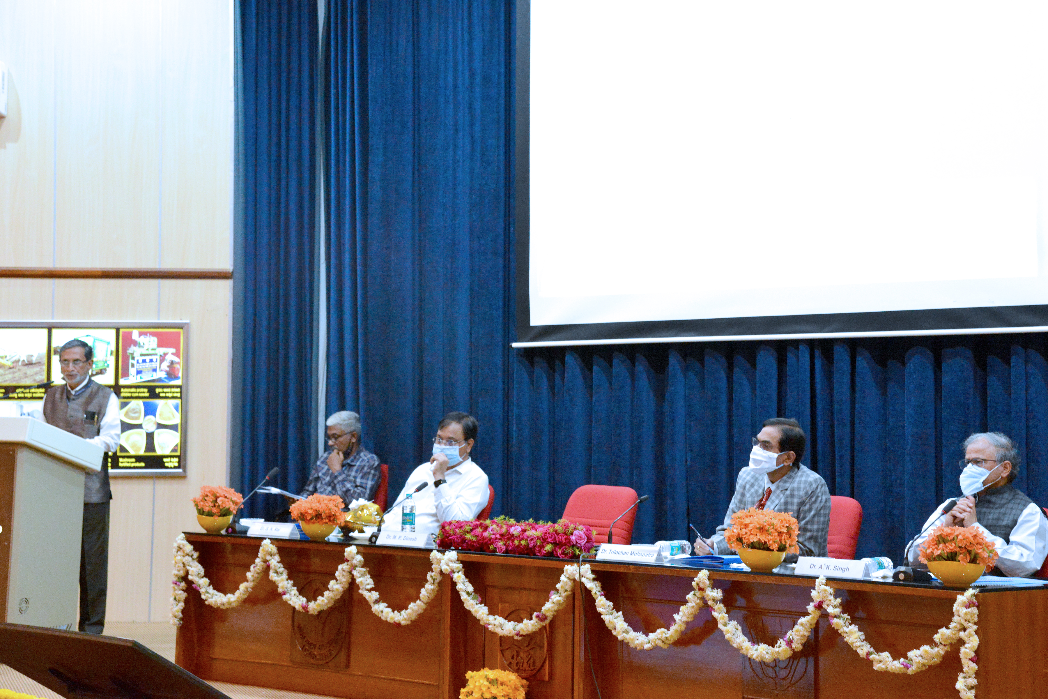 Inauguration of Golden Jubilee Building and Project Coordinator (Fruits) Building at ICAR-IIHR, Bengaluru on 20th March, 2021