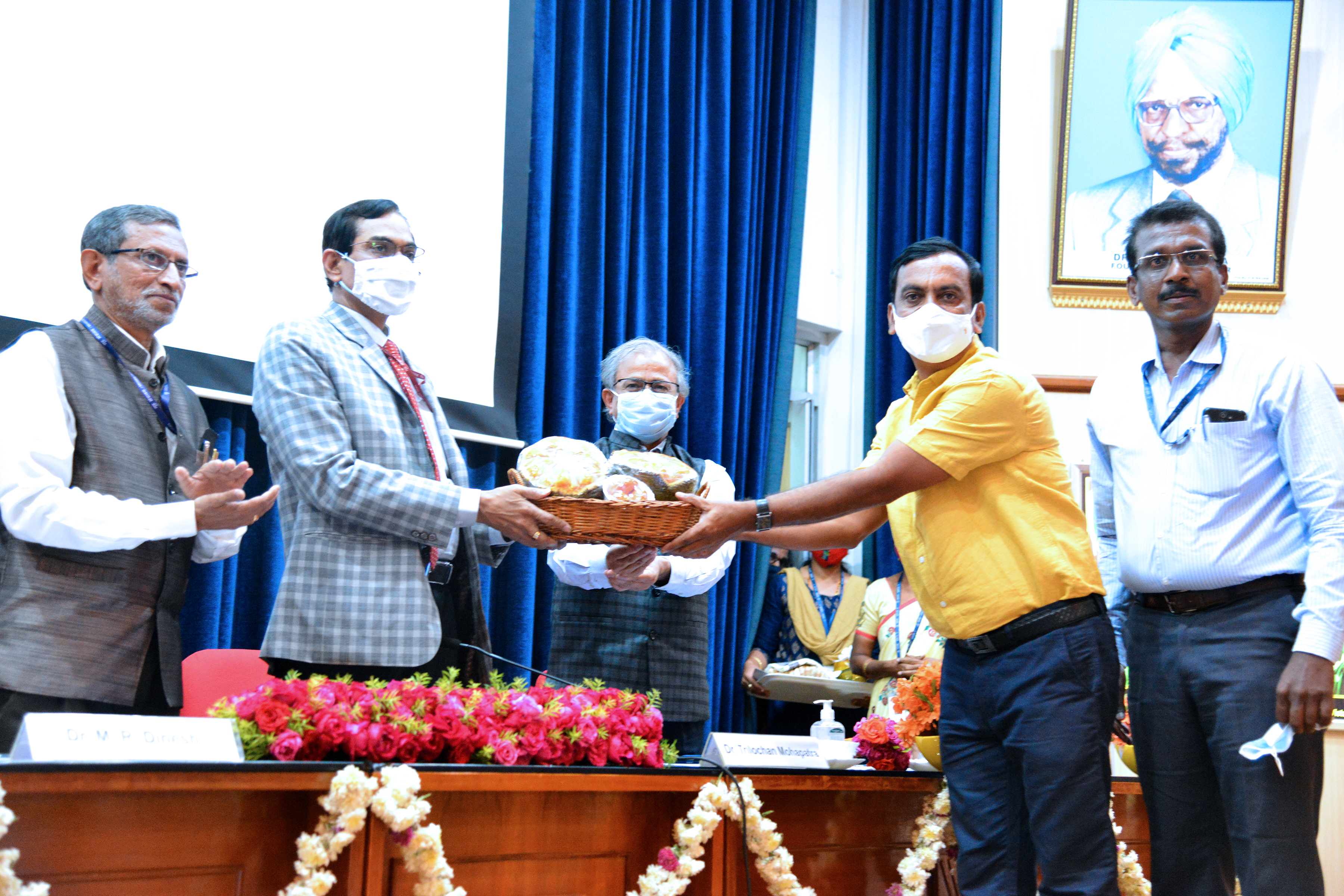 Inauguration of Golden Jubilee Building and Project Coordinator (Fruits) Building at ICAR-IIHR, Bengaluru on 20th March, 2021