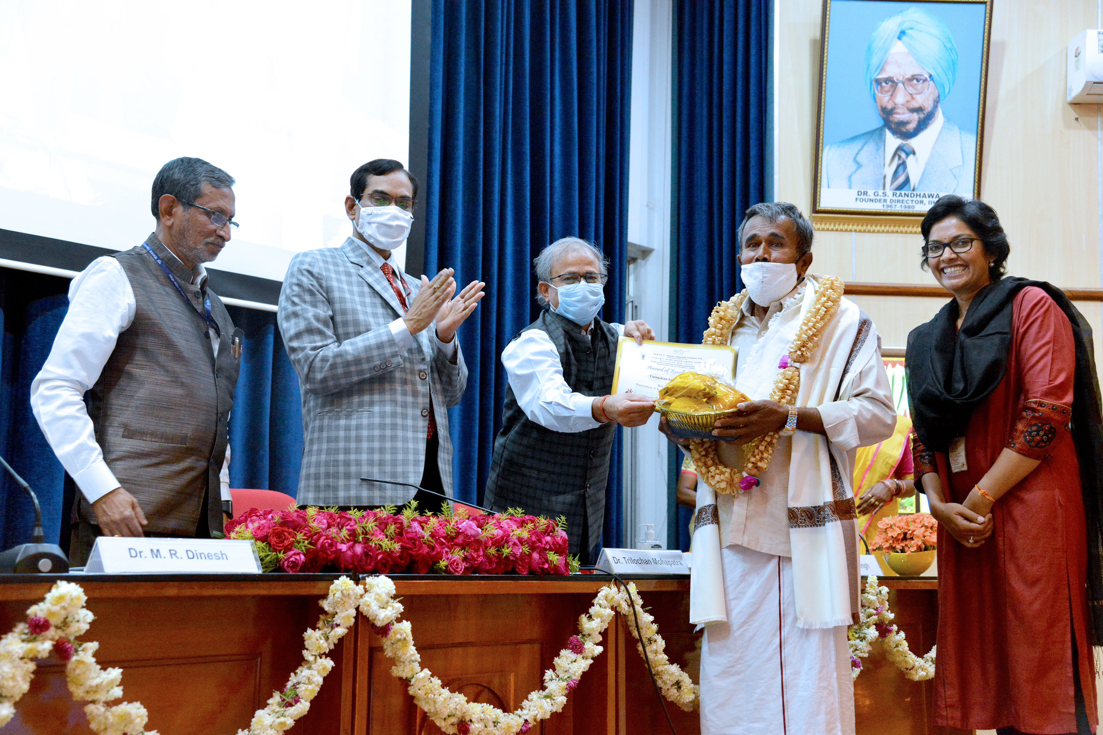 Inauguration of Golden Jubilee Building and Project Coordinator (Fruits) Building at ICAR-IIHR, Bengaluru on 20th March, 2021