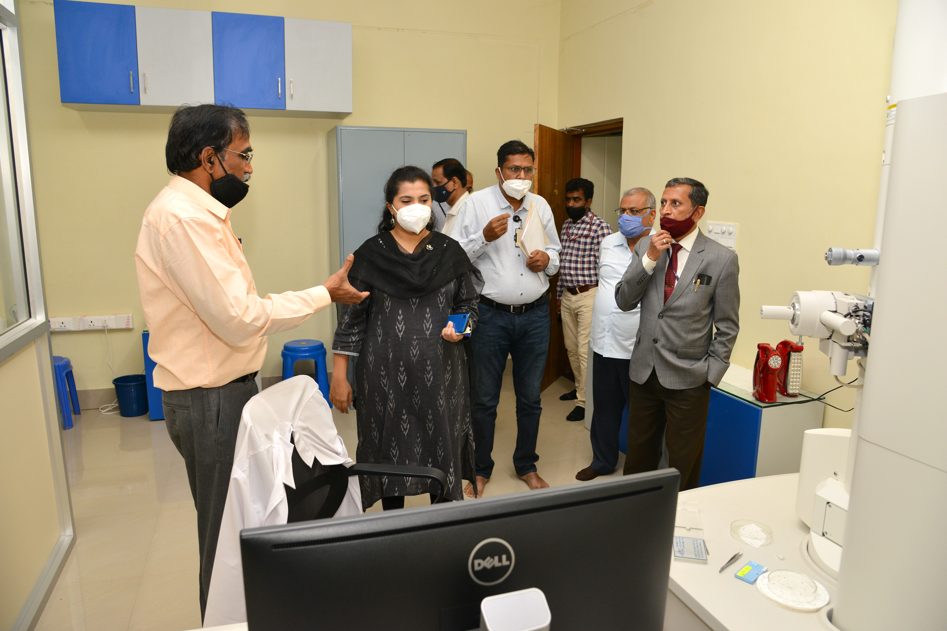 Visit of Ms. B. Fouzia Taranum, IAS, Director of Horticulture, Government of Karnataka on 31.12.2020 