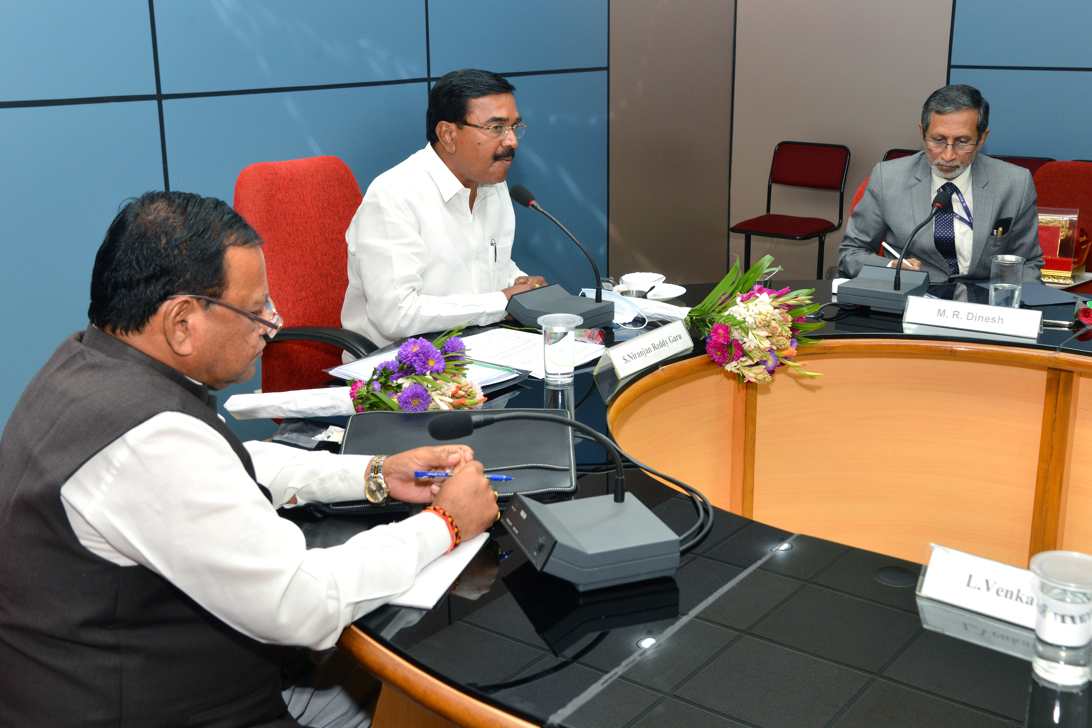 Visit of delegation under the leadership of Sri. Singi Niranjana Reddy, Hon’ble Minister of Agriculture, Horticulture and Allied Sectors, Telangana State along with Horticulture Commissioner and Vice Chancellor of Sri Konda Laxman Telangana State Horticul