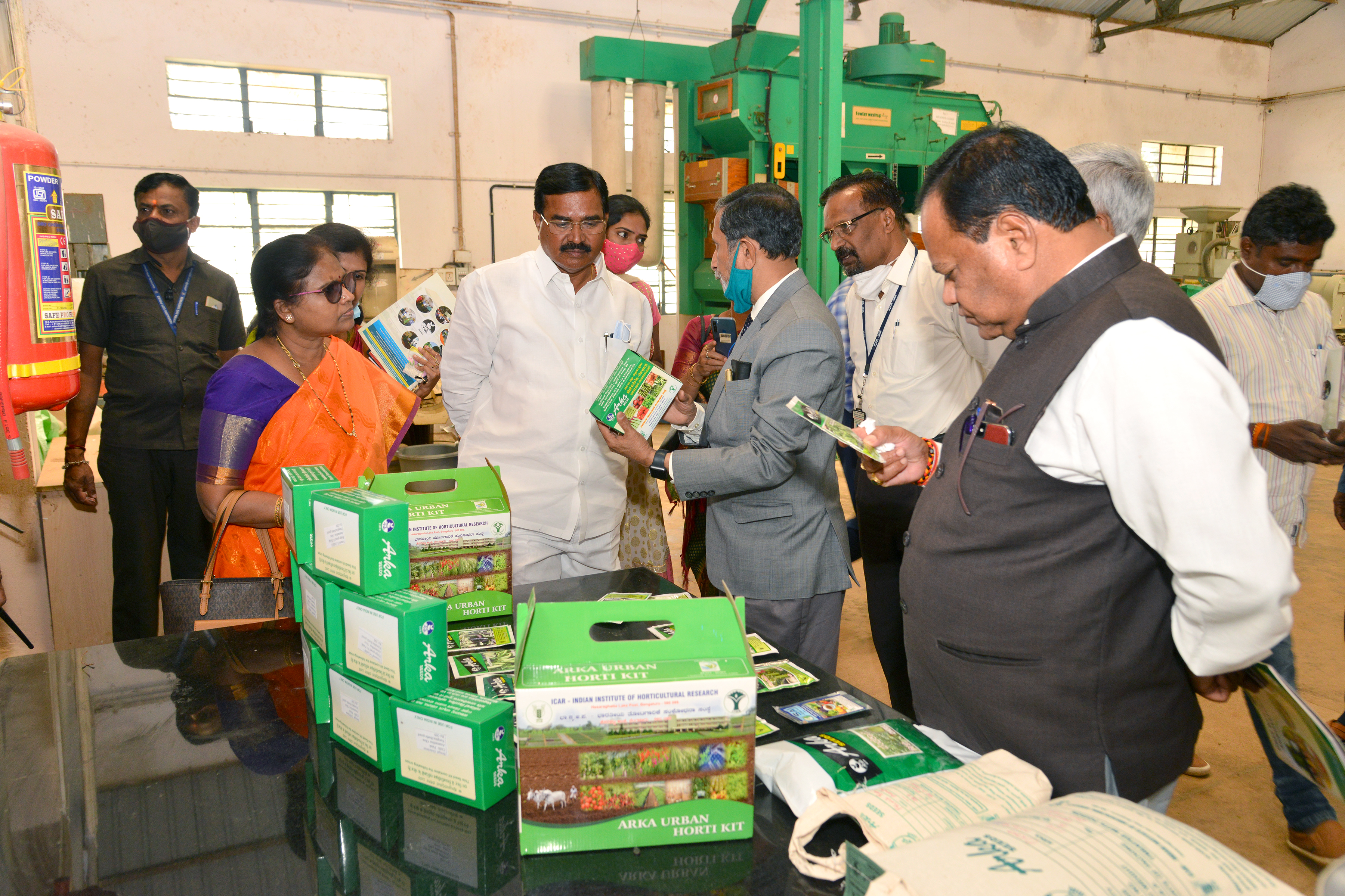 Visit of delegation under the leadership of Sri. Singi Niranjana Reddy, Hon’ble Minister of Agriculture, Horticulture and Allied Sectors, Telangana State along with Horticulture Commissioner and Vice Chancellor of Sri Konda Laxman Telangana State Horticul