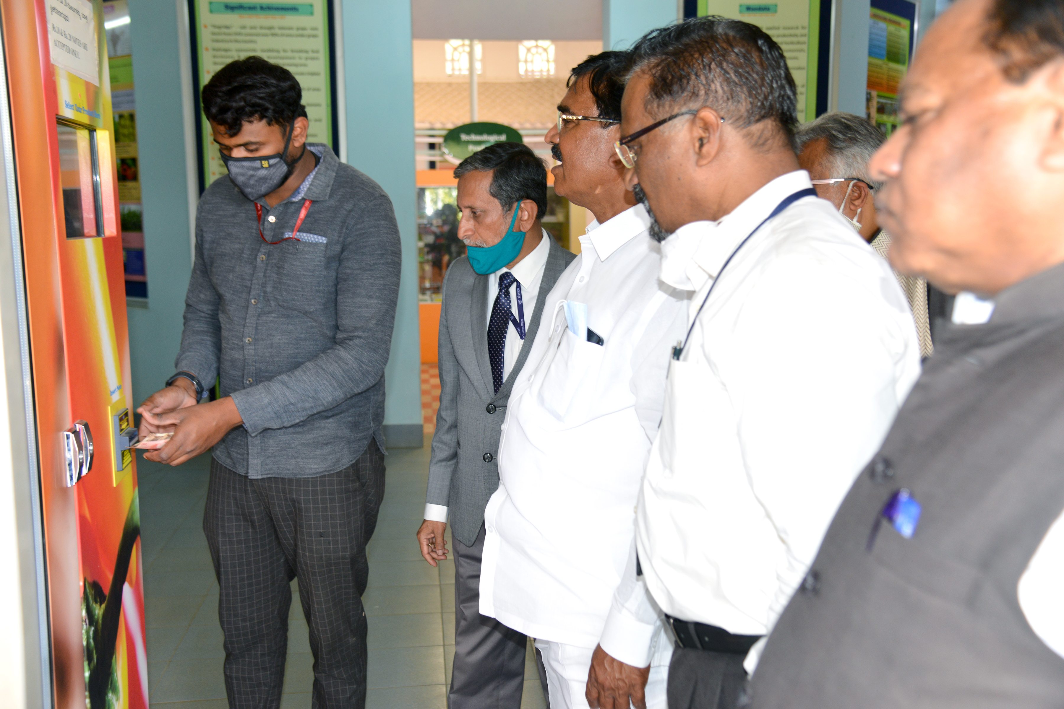 Visit of delegation under the leadership of Sri. Singi Niranjana Reddy, Hon’ble Minister of Agriculture, Horticulture and Allied Sectors, Telangana State along with Horticulture Commissioner and Vice Chancellor of Sri Konda Laxman Telangana State Horticul