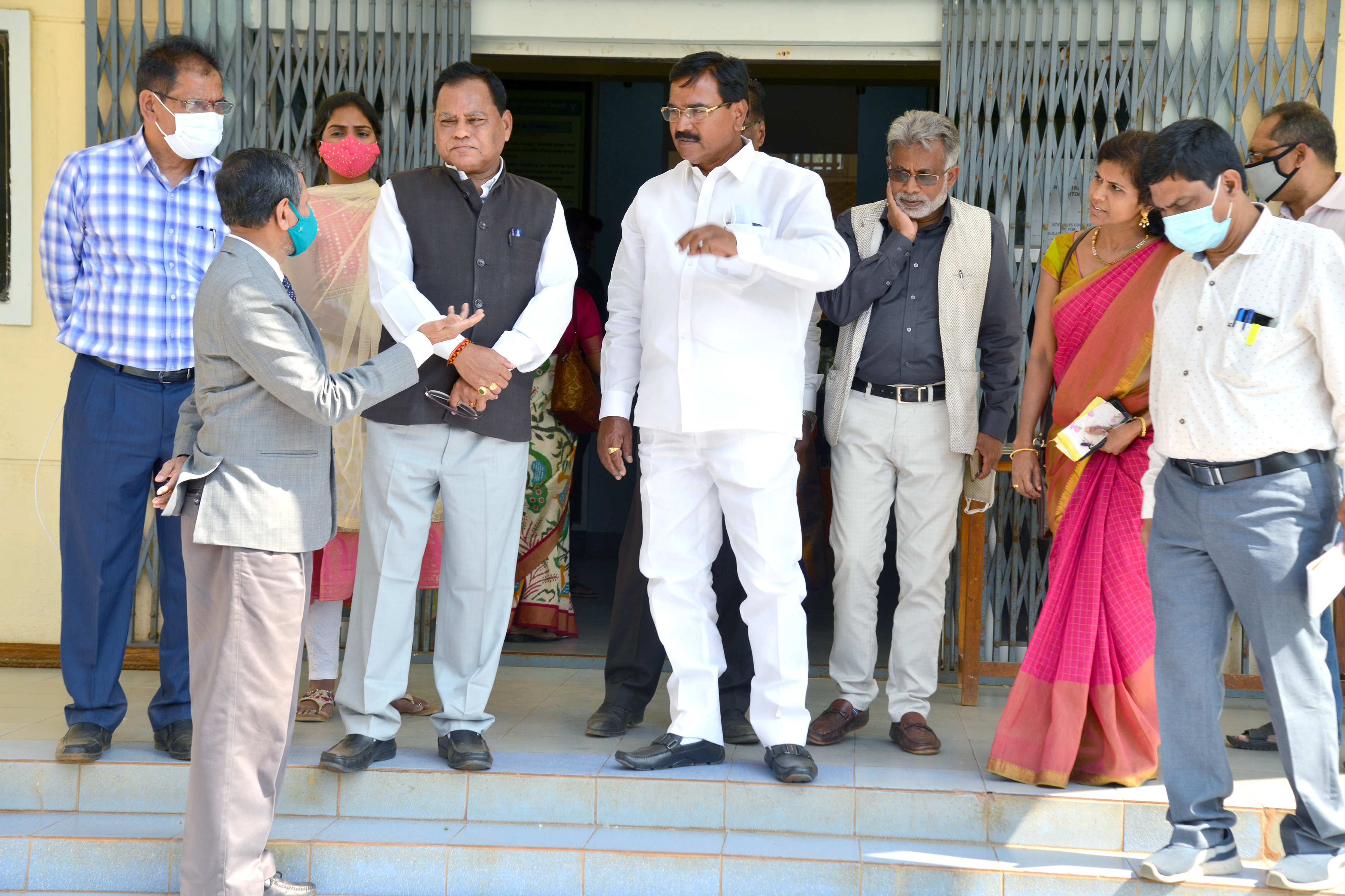 Visit of delegation under the leadership of Sri. Singi Niranjana Reddy, Hon’ble Minister of Agriculture, Horticulture and Allied Sectors, Telangana State along with Horticulture Commissioner and Vice Chancellor of Sri Konda Laxman Telangana State Horticul