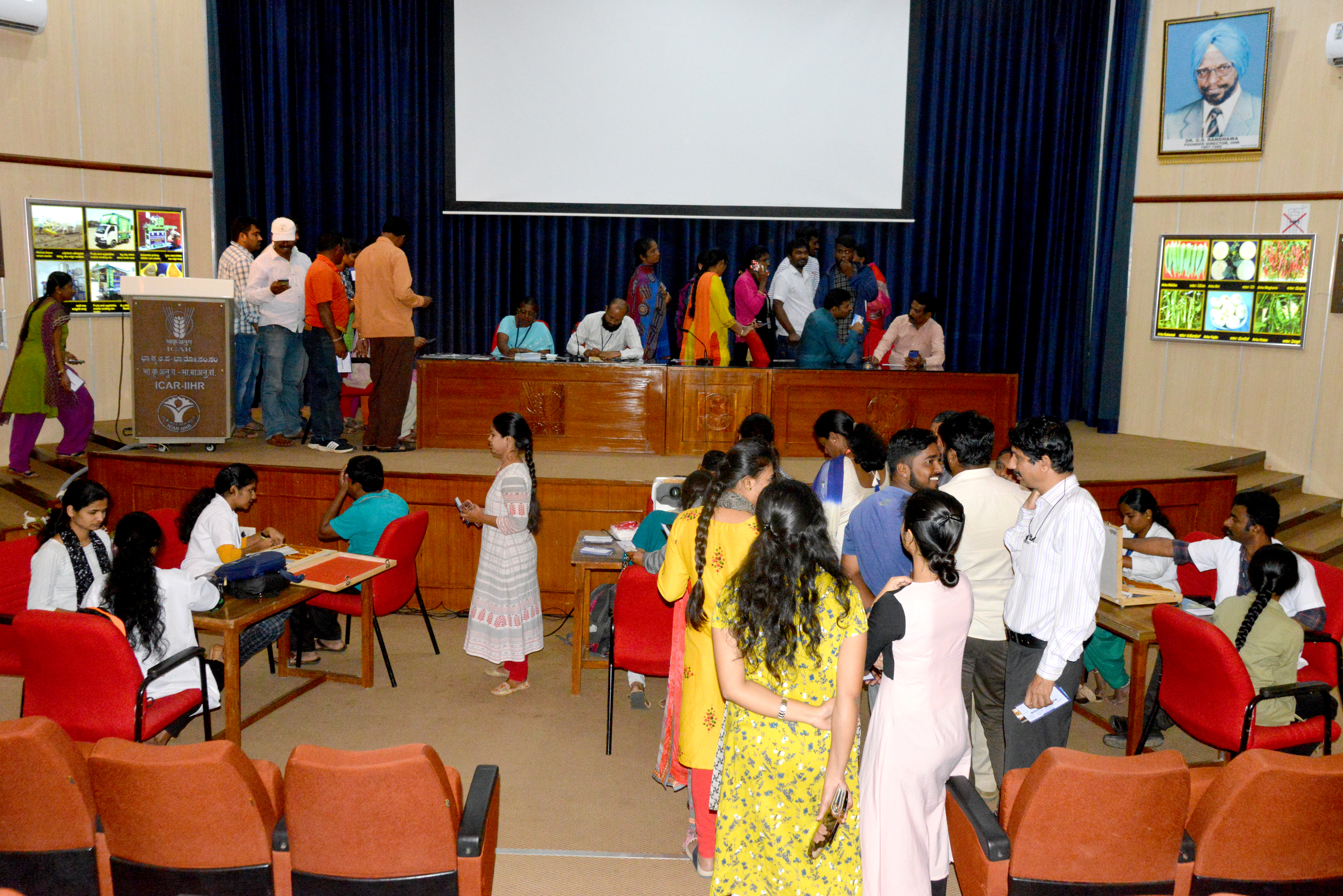 ICAR-IIHR Organized an eye camp on 18th Dec 2019