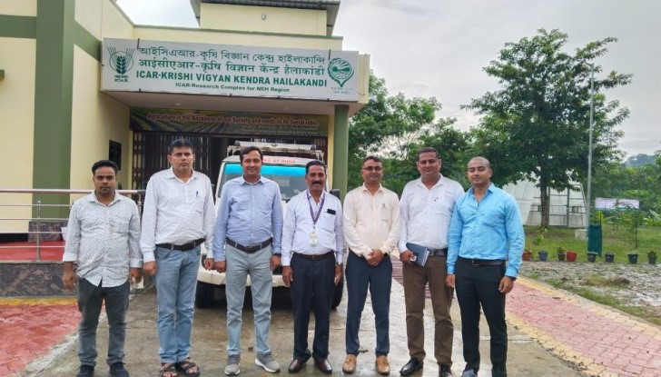 Training Programme on “Improved Varieties and Technologies of IIHR’ organized under TSP  at KVK Hailakandi, Assam on 15 September, 2025