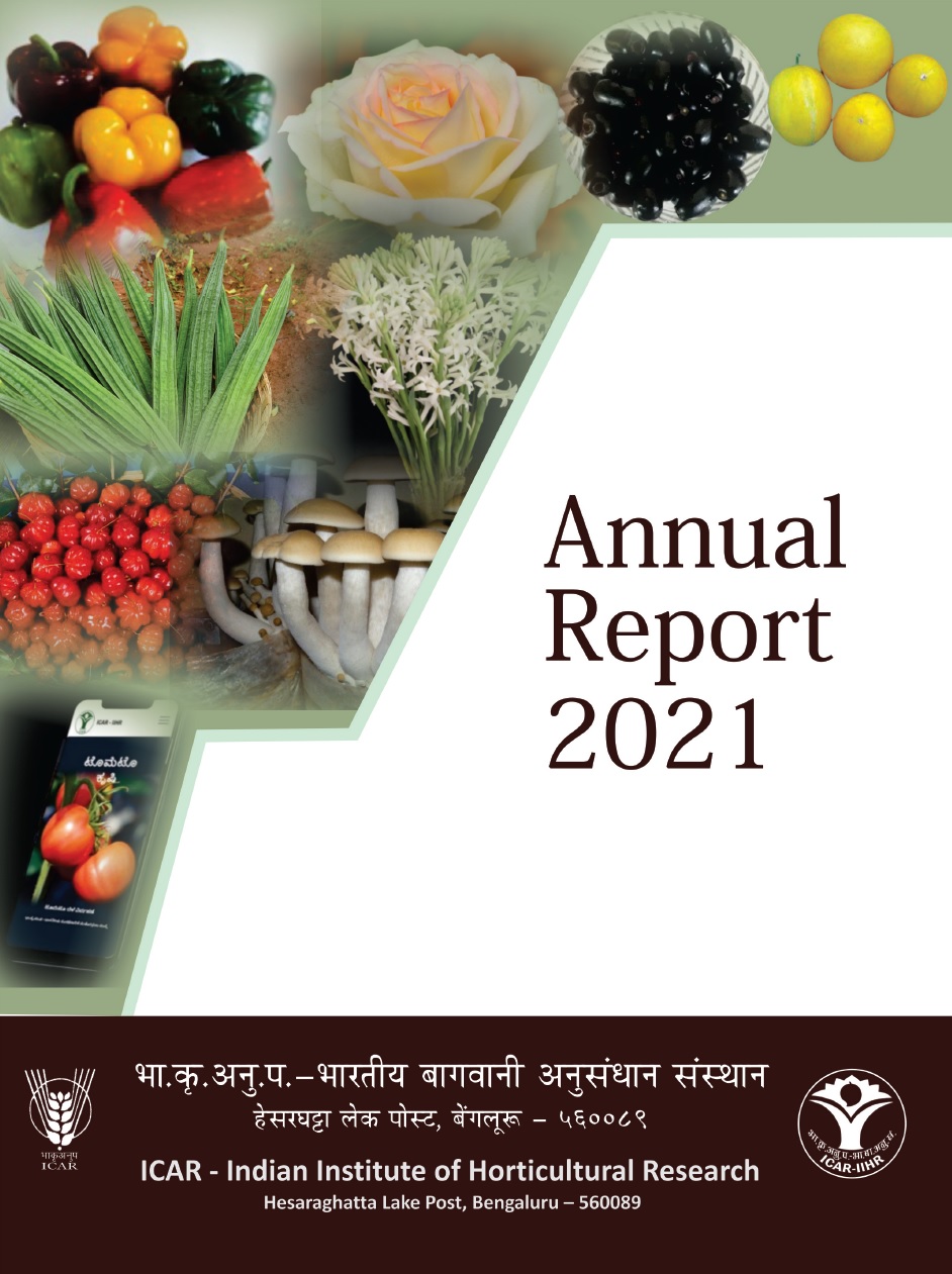 ICAR-IIHR Annual Report 2021 (English)