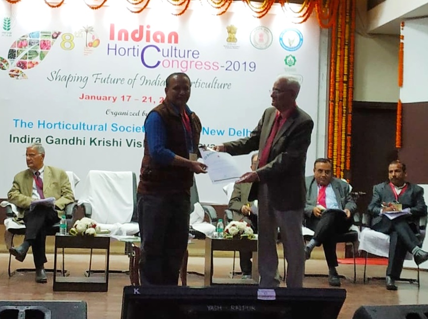 HSI Fellow awarded to Dr Kundan Kishore