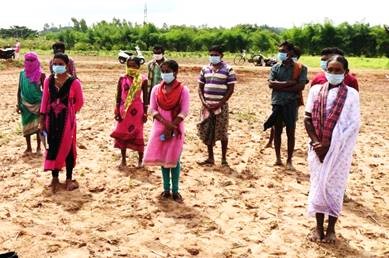 Three days training forquality planting material of horticultural crops organised in Nabarangpur, Odisha by CHES (ICAR-IIHR) under RKVY(S&T)