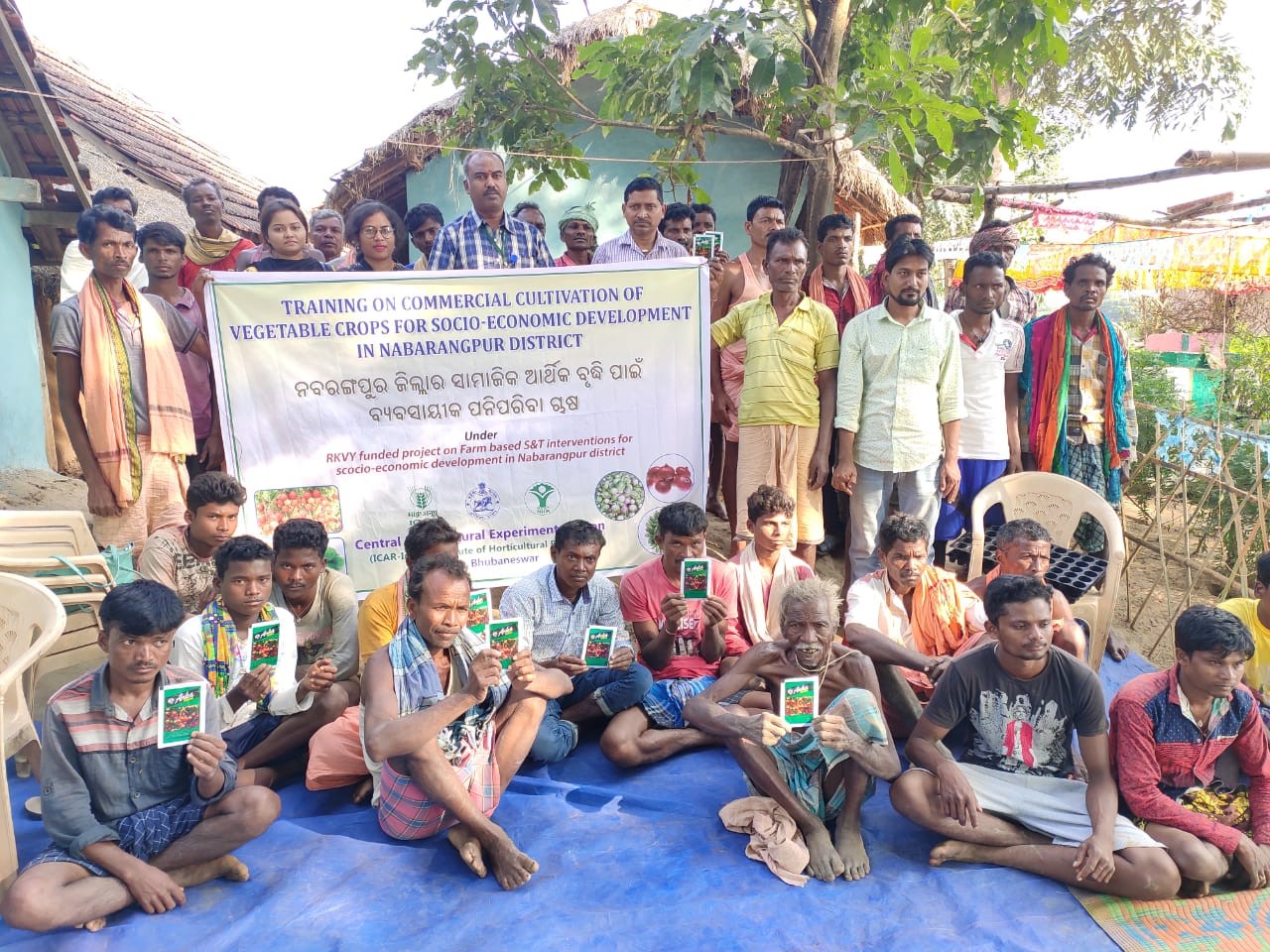 CHES (ICAR-IIHR), Bhubaneswar organized training programme for socio-economic development of Nabarangpur district of Odisha through horticultural interventions