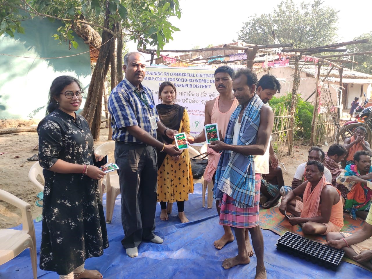 CHES (ICAR-IIHR), Bhubaneswar organized training programme for socio-economic development of Nabarangpur district of Odisha through horticultural interventions