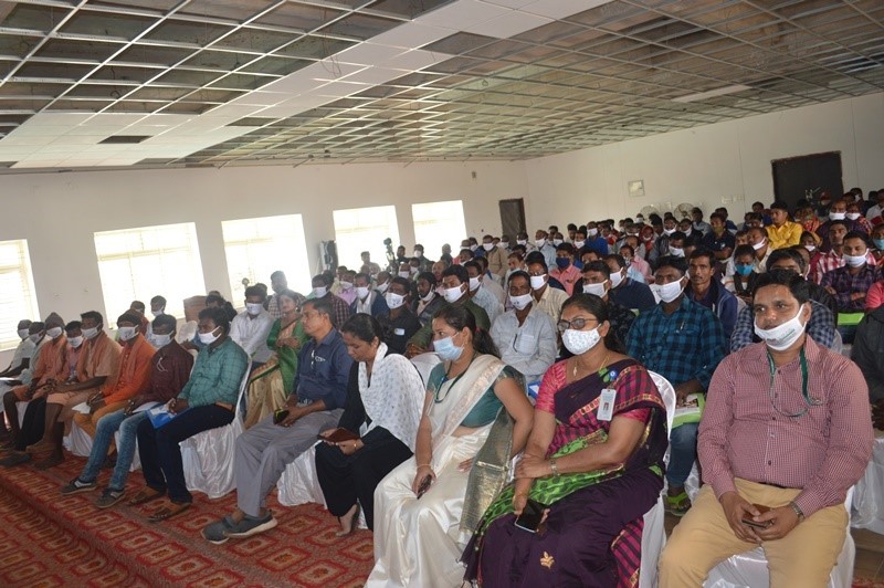Central Horticultural Experiment Station (ICAR-IIHR), Bhubaneswar organized demonstration of Horticultural technologies and field exposure visits during the National Horticulture Fair 2021