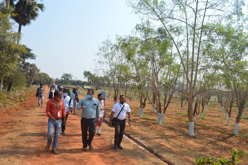 Central Horticultural Experiment Station (ICAR-IIHR), Bhubaneswar organized demonstration of Horticultural technologies and field exposure visits during the National Horticulture Fair 2021