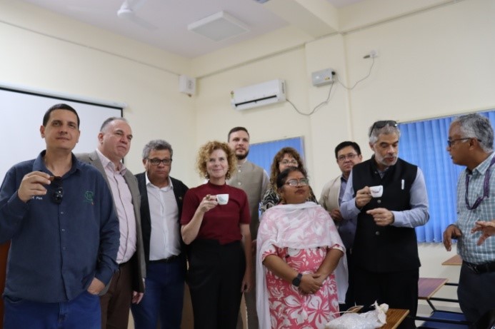 Brazilian Delegates  visit  ICAR-IIHR as part of Maitri 2.0: Brazil-India Agri-tech Cross Border Incubators Program 