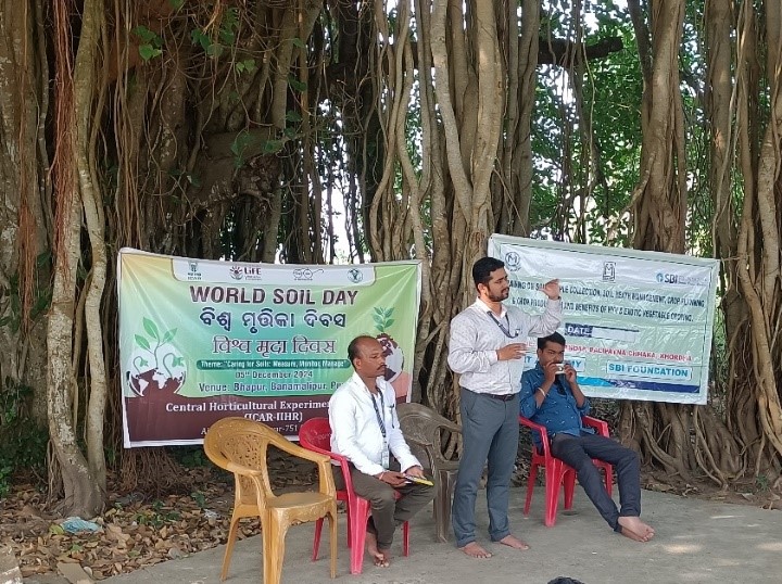 World Soil Day 2024 celebrated at CHES, ICAR-IIHR, Bhubaneswar on 5th December, 2024 