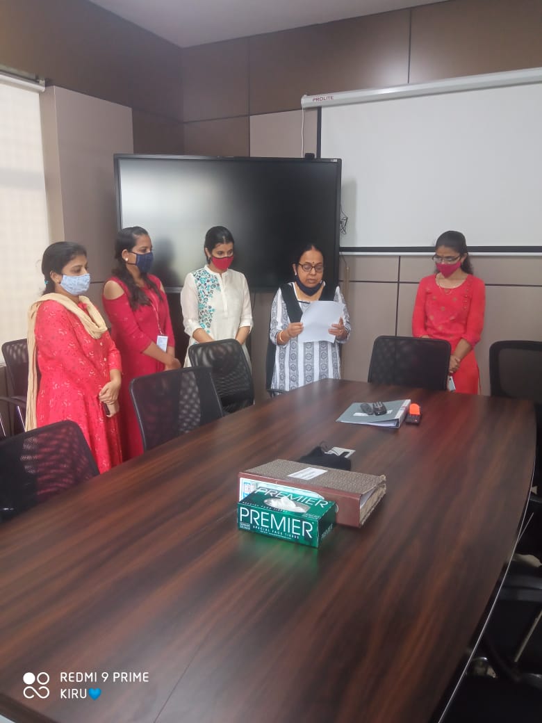 ICAR - IIHR celebrated Constitution Day on 26th November, 2020