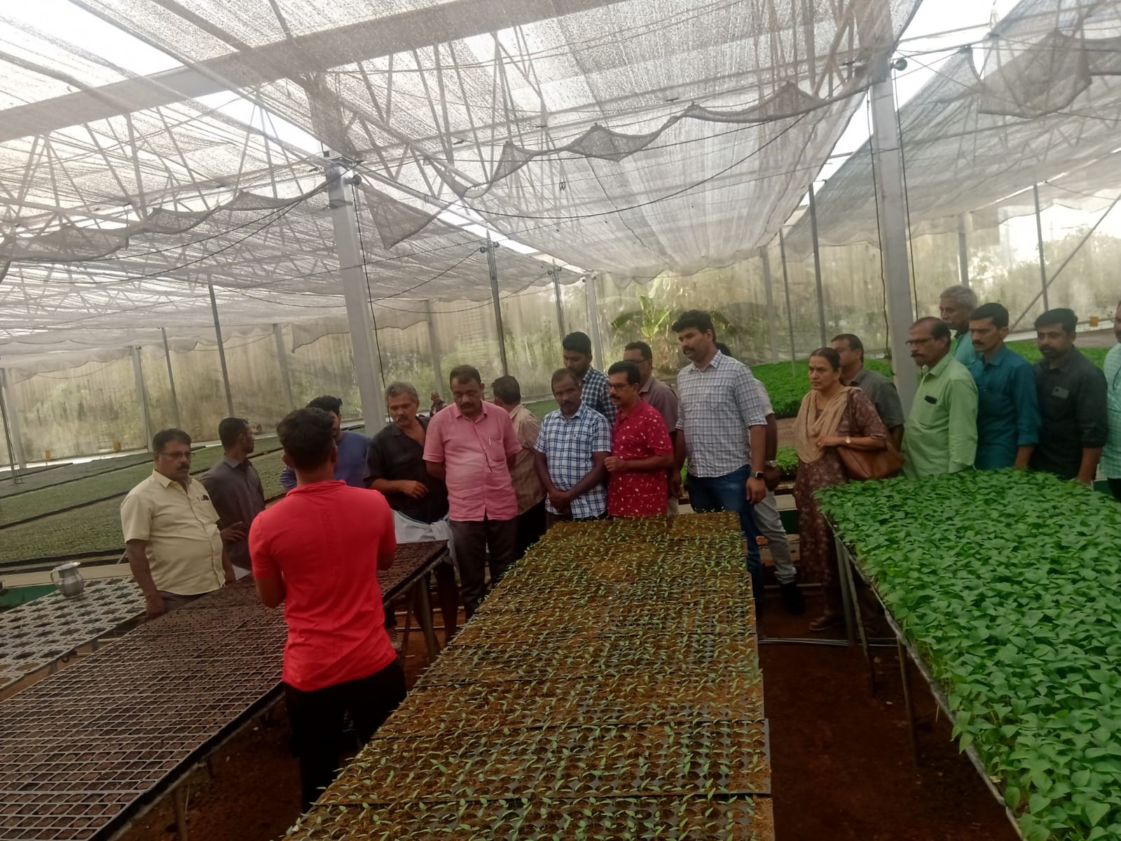 ICAR-IIHR, Bengaluru organized a special training programme on “Cultivation practices and export protocol for Vegetables & Ornamental crops” for the farmers of Kerala 