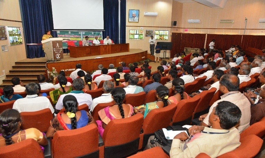 Three-Day training programme on "Advances in Horticultural Technologies" organized on October 3-5th, 2019for the farmers of Tamil Nadu under NHM 