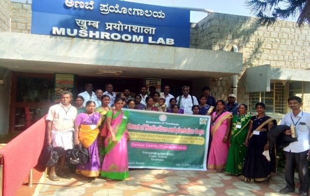 Three-Day training programme on "Advances in Horticultural Technologies" organized on October 3-5th, 2019for the farmers of Tamil Nadu under NHM 