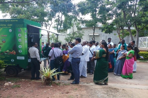 Three-Day training programme on "Advances in Horticultural Technologies" organized on October 3-5th, 2019for the farmers of Tamil Nadu under NHM 