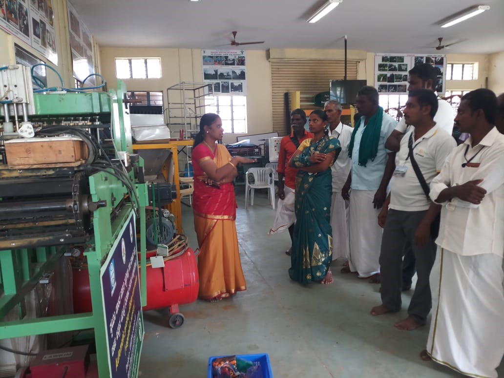 Three-Day training programme on "Advances in Horticultural Technologies" organized on October 3-5th, 2019for the farmers of Tamil Nadu under NHM 