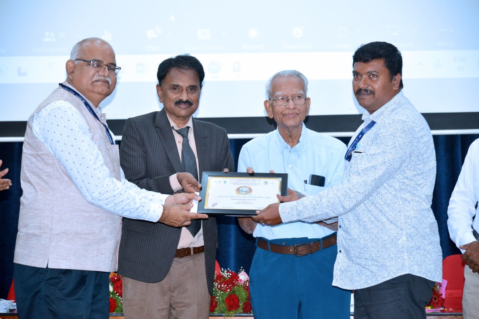 ICAR-IIHR celebrates 57th foundation day 