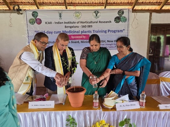 Report on “Field Day-cum-Medicinal Plants Training Programme” on 28th October 2025 at Hosagiri Estate, Nidigere, Sakleshpur, Hassan District, Karnataka