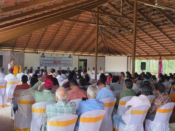 Report on “Field Day-cum-Medicinal Plants Training Programme” on 28th October 2025 at Hosagiri Estate, Nidigere, Sakleshpur, Hassan District, Karnataka