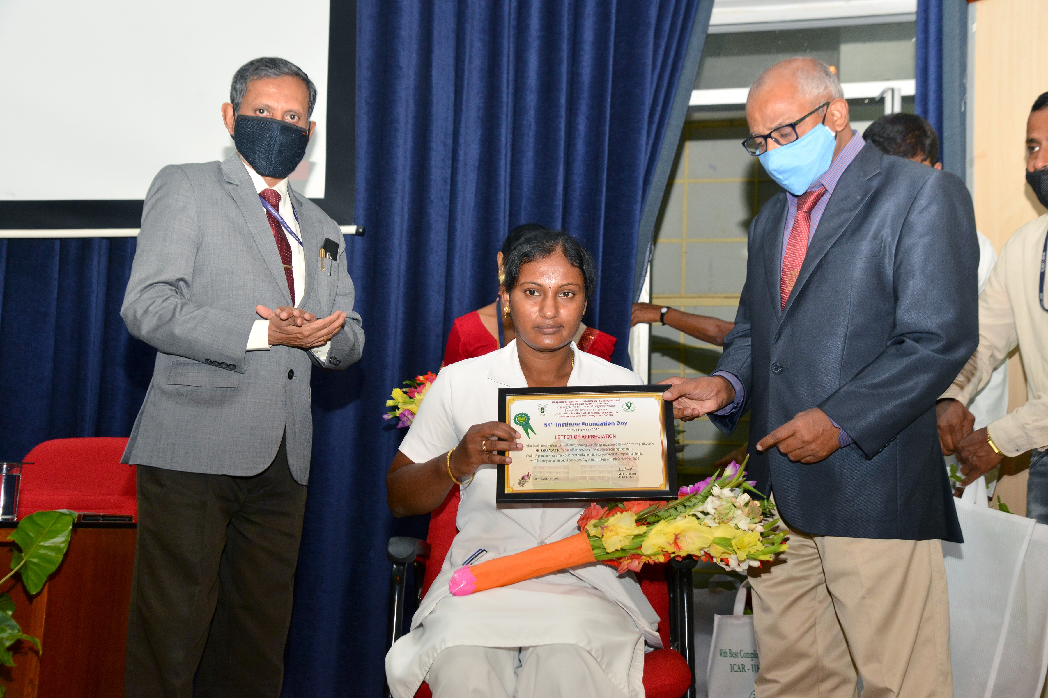 ICAR-IIHR organized its 54th Foundation Day on September 11, 2020