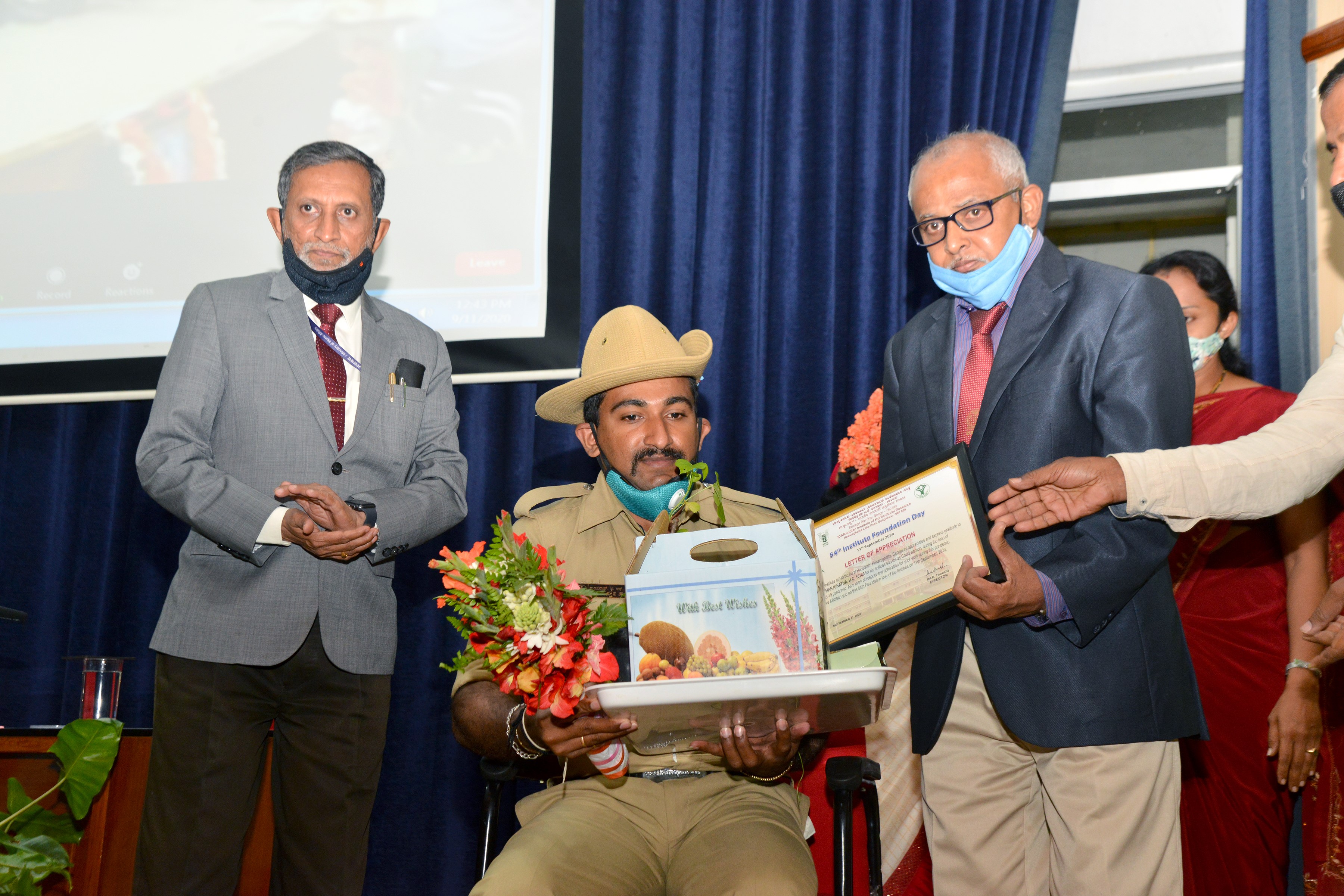 ICAR-IIHR organized its 54th Foundation Day on September 11, 2020