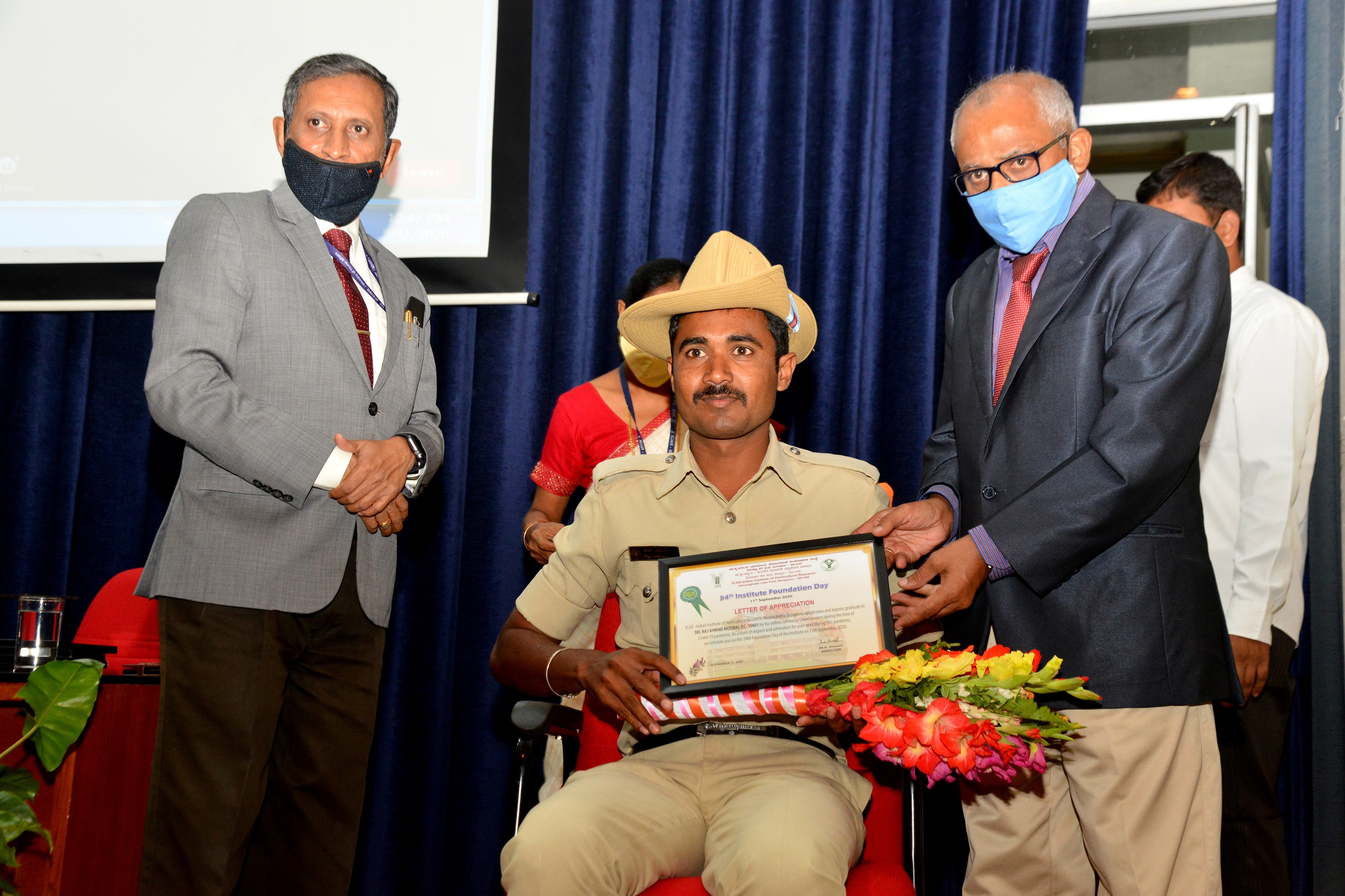 ICAR-IIHR organized its 54th Foundation Day on September 11, 2020