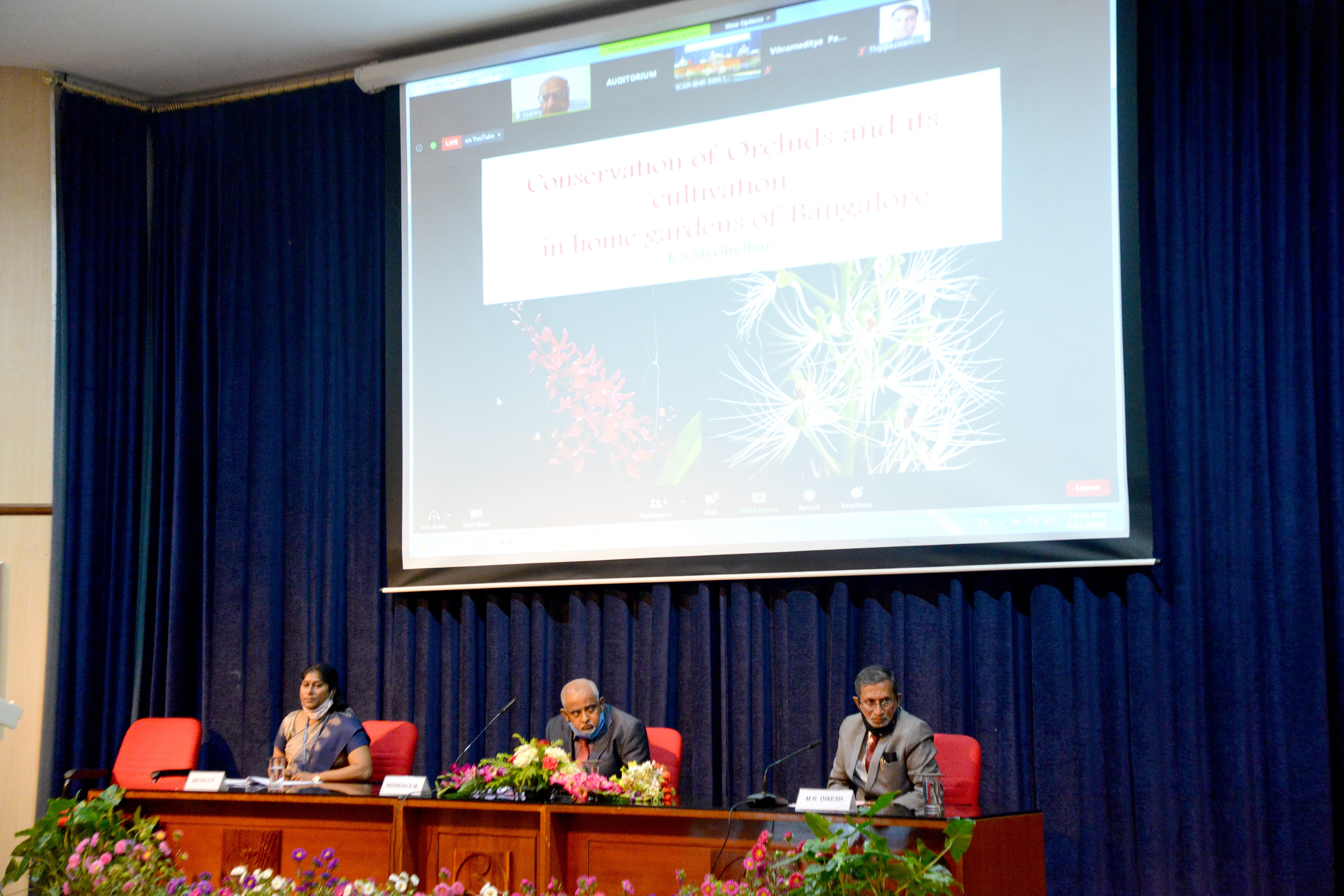 ICAR-IIHR organized its 54th Foundation Day on September 11, 2020