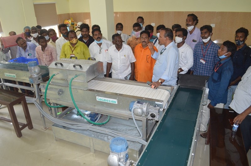 Training cum Exposure visit organized for FPO of Andhra Pradesh by CHES (ICAR-IIHR), Bhubaneswar