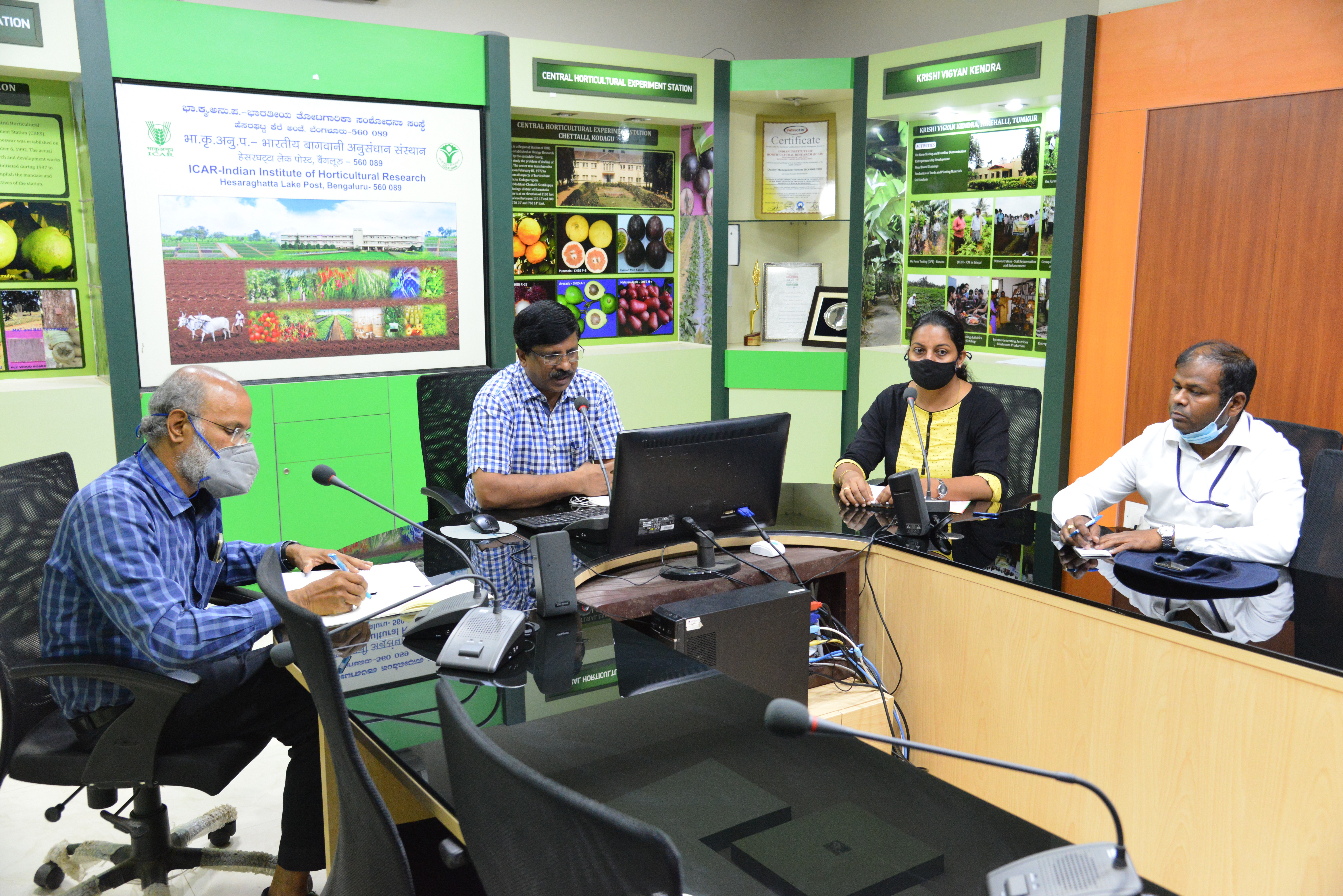 ICAR-IIHR Organized the Online Awareness Programme on “Germplasm Registration in Horticultural Crops”